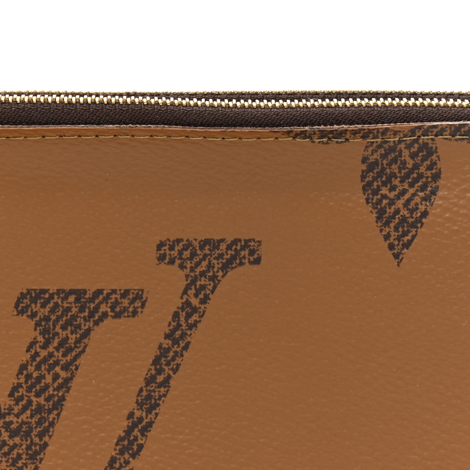 Reverse Monogram Giant Double Zip Pochette - Image 8