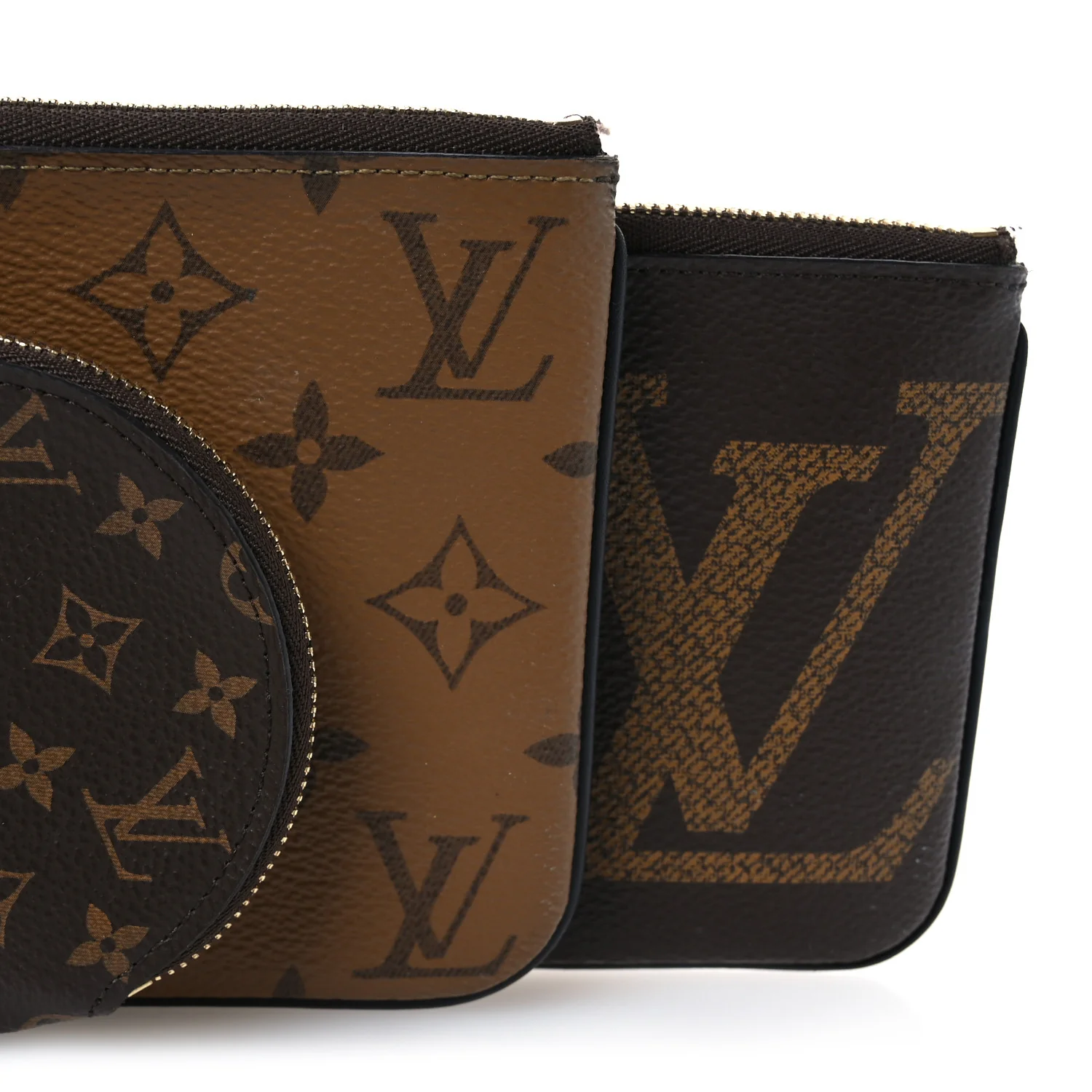 Reverse Monogram Giant Trio Pouch - Image 10