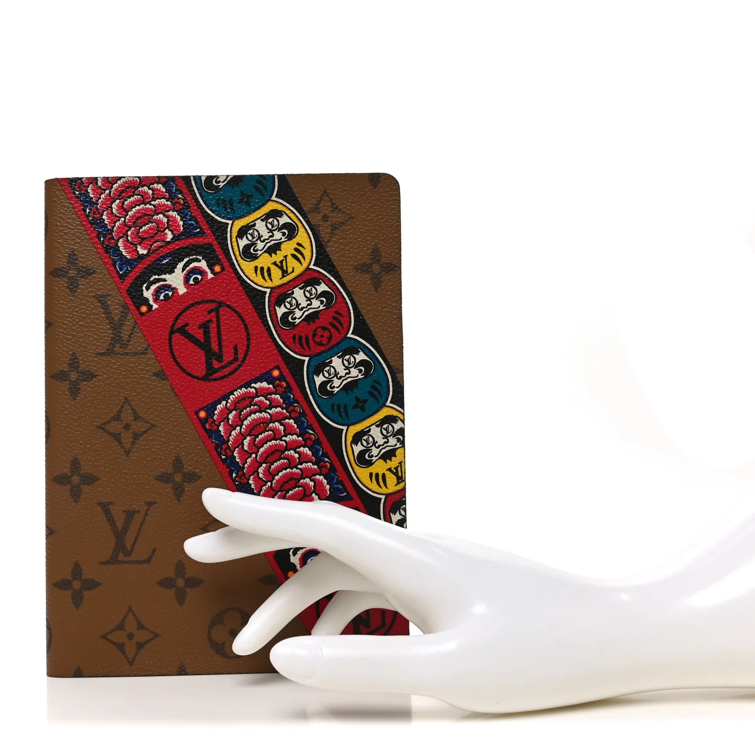 Reverse Monogram Kabuki Stickers Clemence Notebook - Image 2