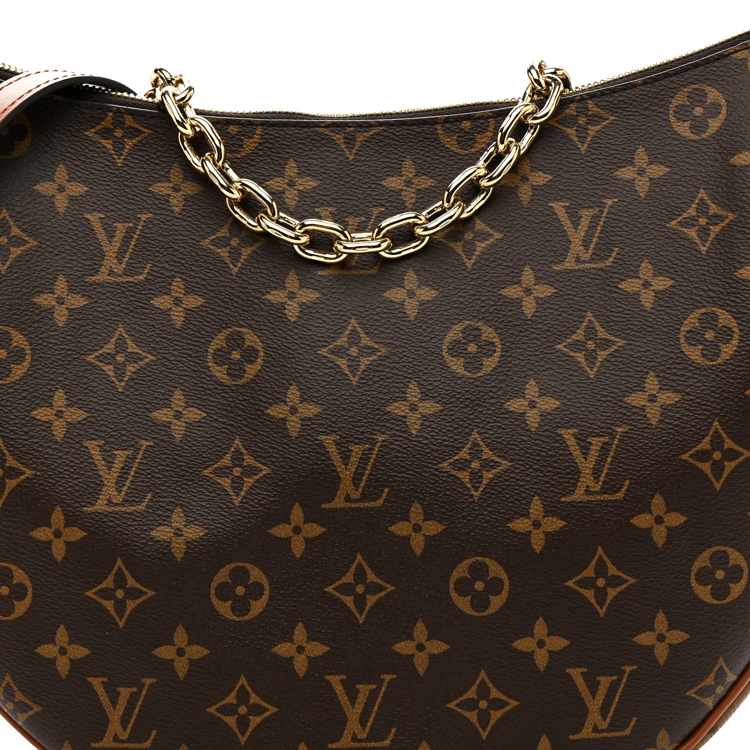 Reverse Monogram Loop Hobo - Image 8