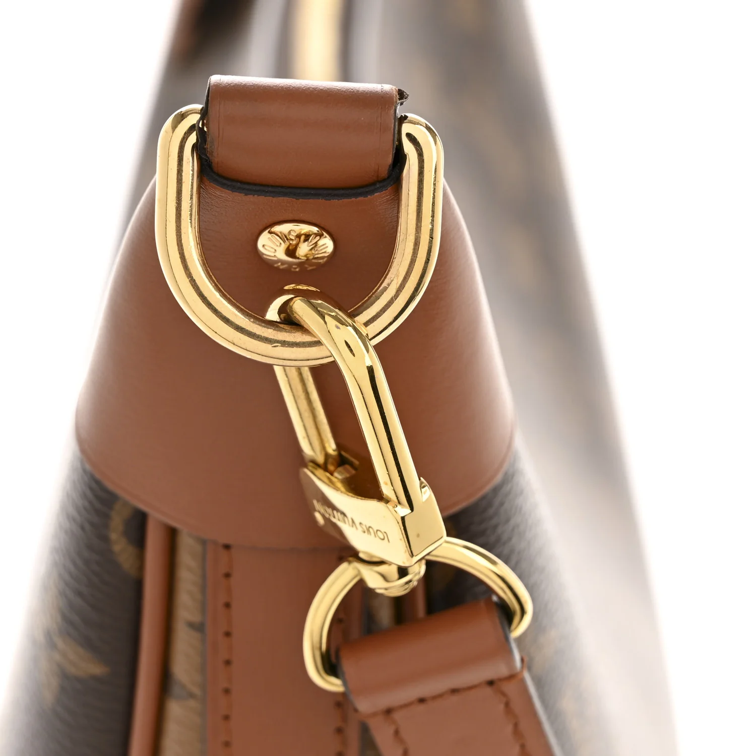 Reverse Monogram Loop Hobo - Image 11