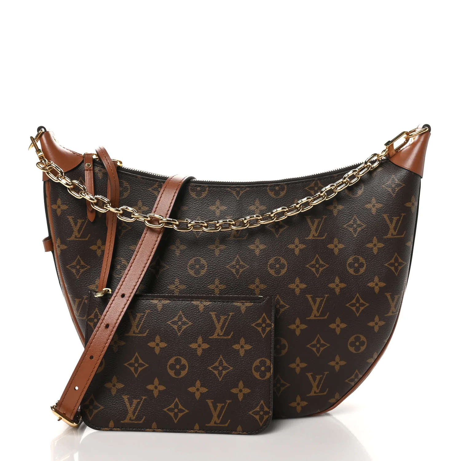 Reverse Monogram Loop Hobo - Image 3