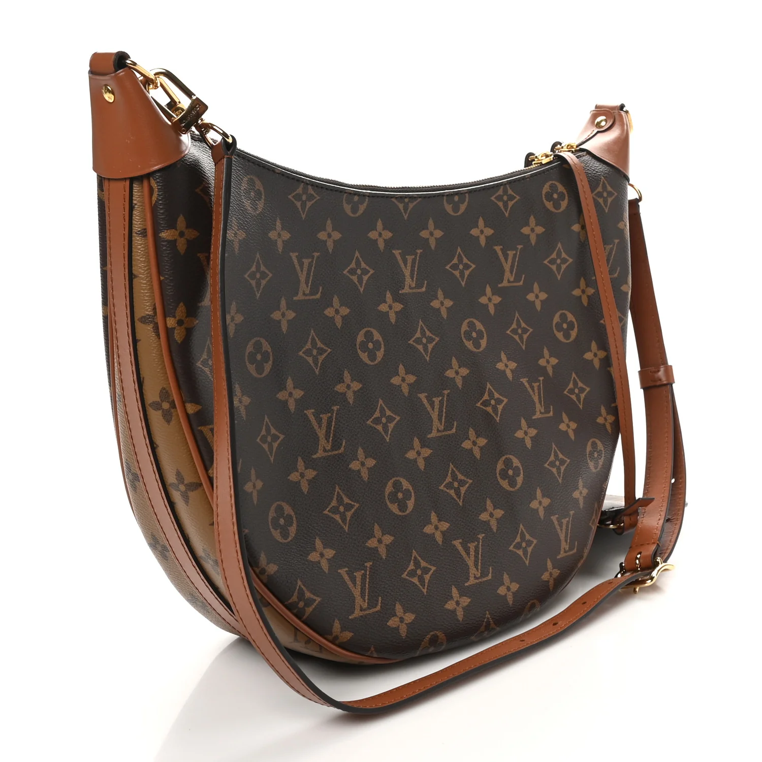 Reverse Monogram Loop Hobo - Image 4