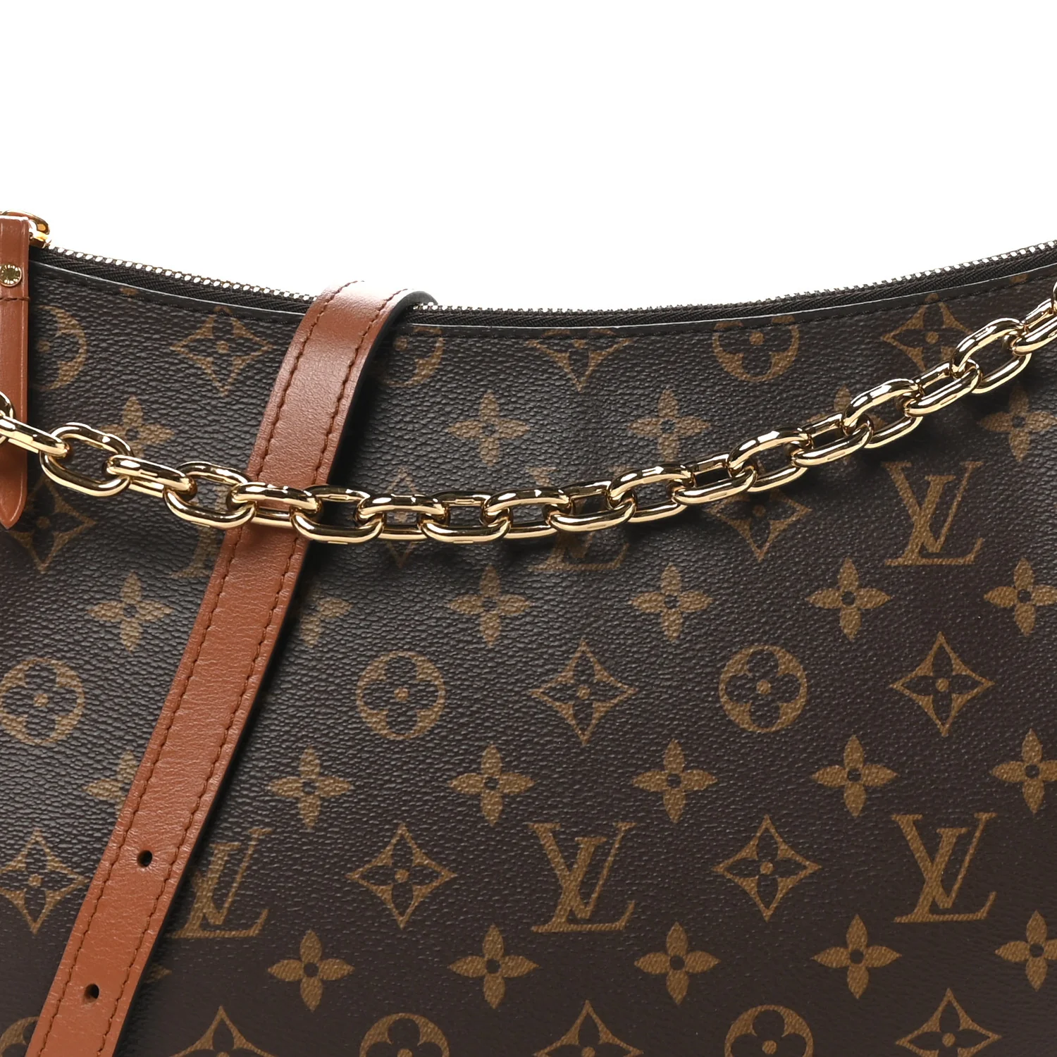 Reverse Monogram Loop Hobo - Image 8