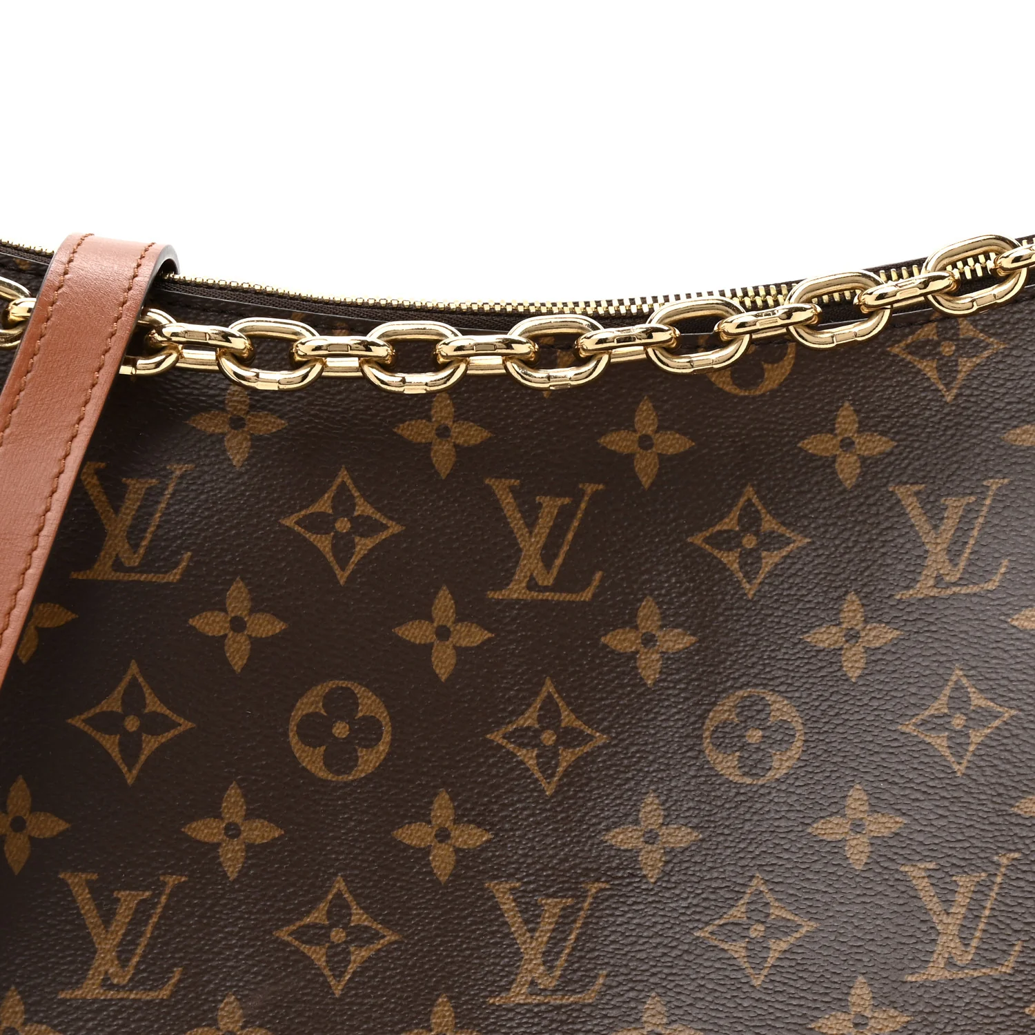 Reverse Monogram Loop Hobo - Image 8