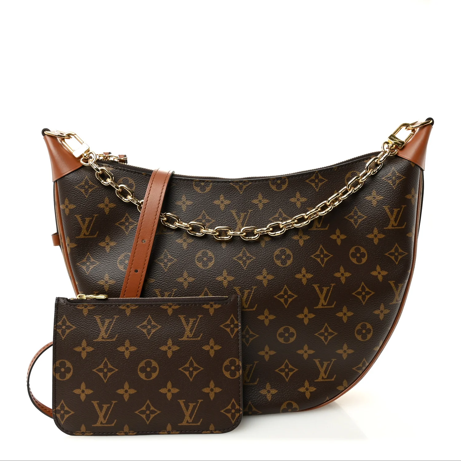 Reverse Monogram Loop Hobo - Image 3