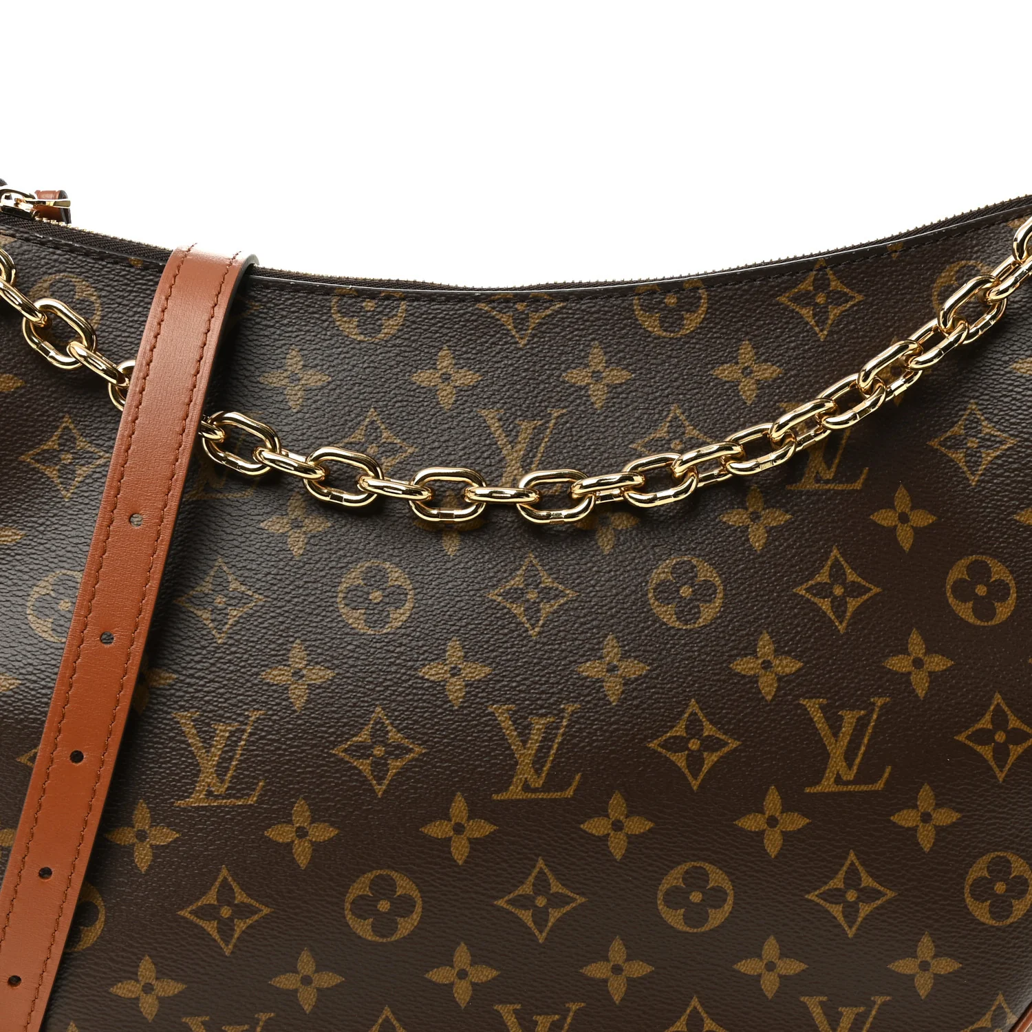 Reverse Monogram Loop Hobo - Image 8