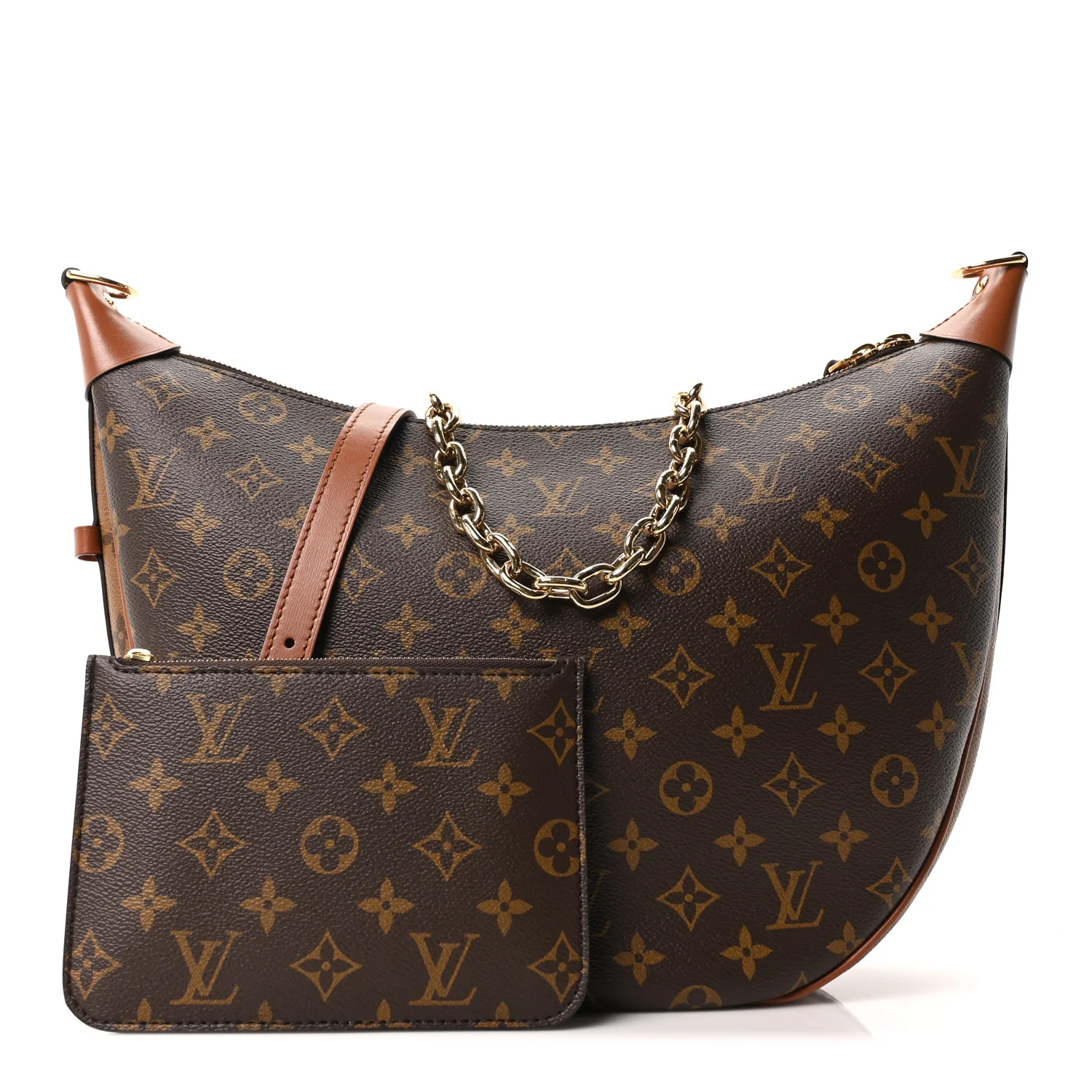 Reverse Monogram Loop Hobo - Image 3