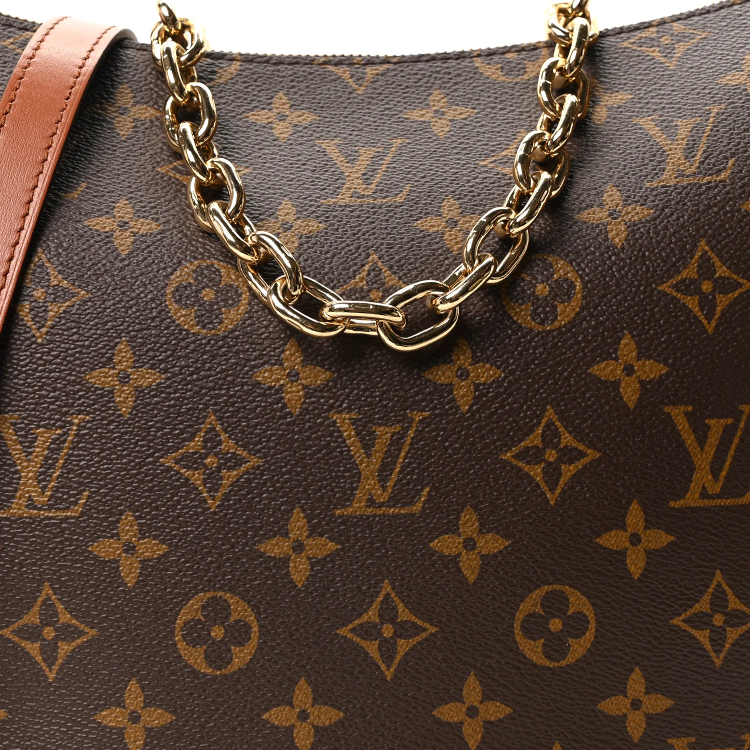 Reverse Monogram Loop Hobo - Image 8