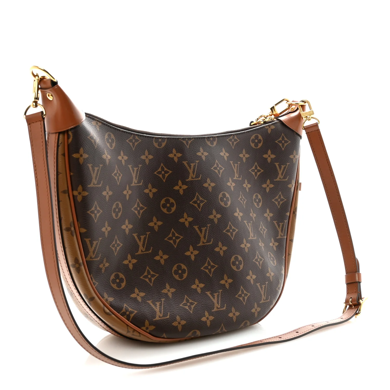 Reverse Monogram Loop Hobo - Image 3