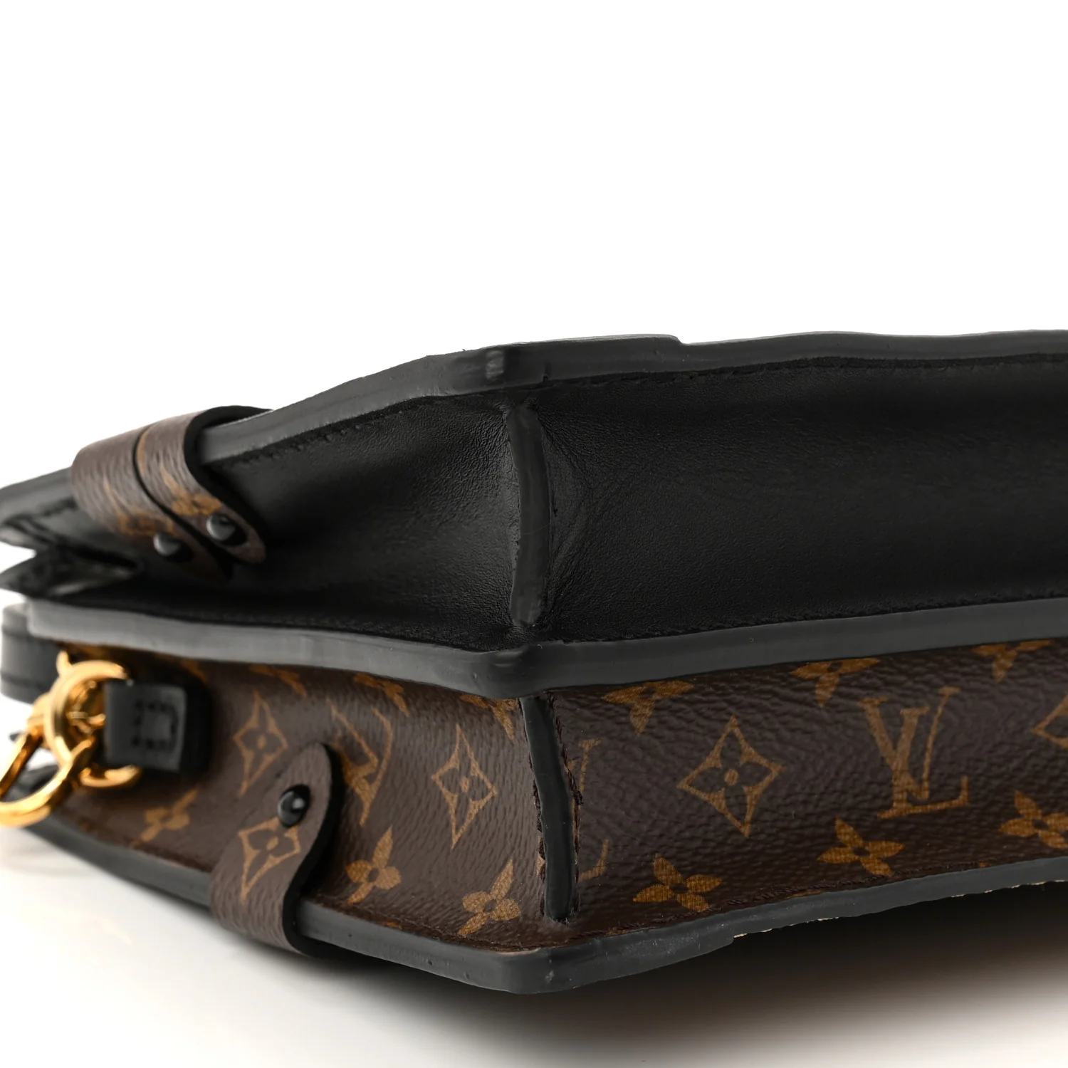 Reverse Monogram Trunk Clutch - Image 8