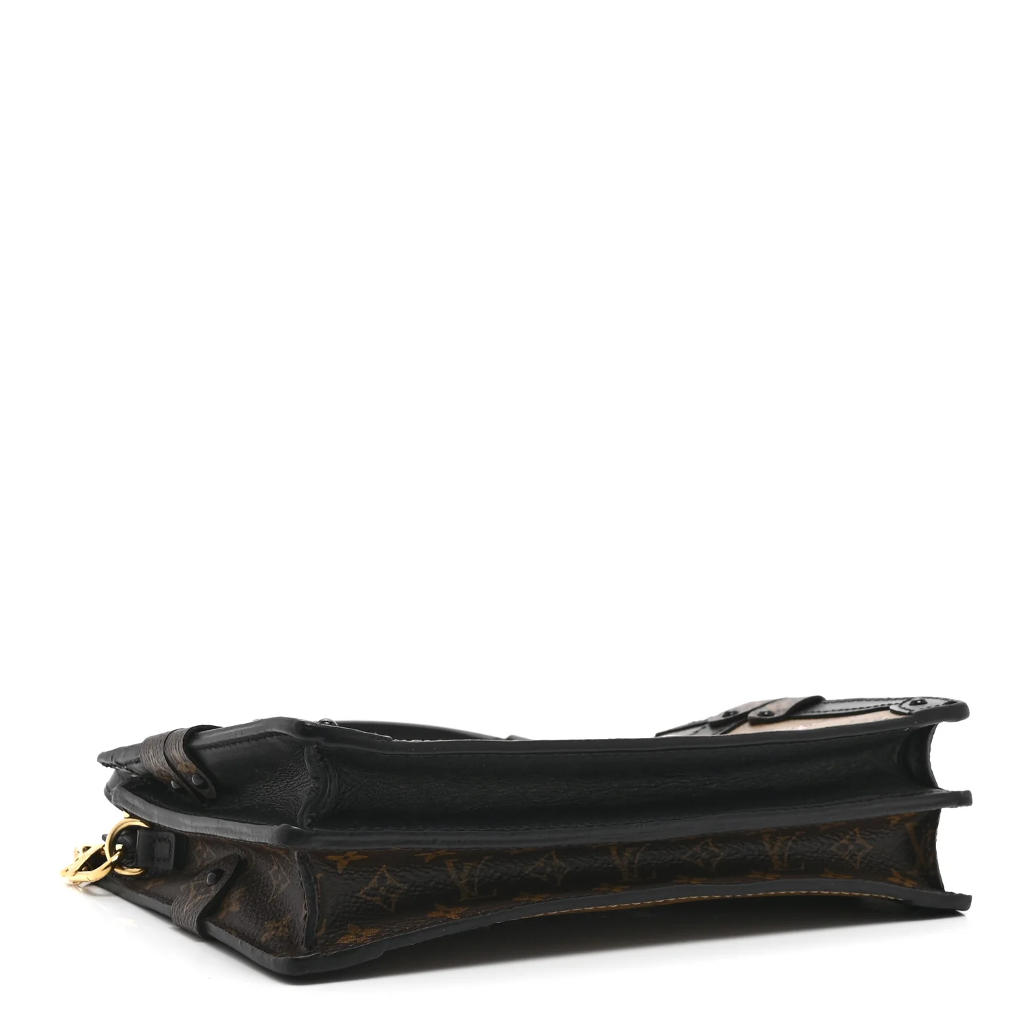 Reverse Monogram Trunk Clutch - Image 4