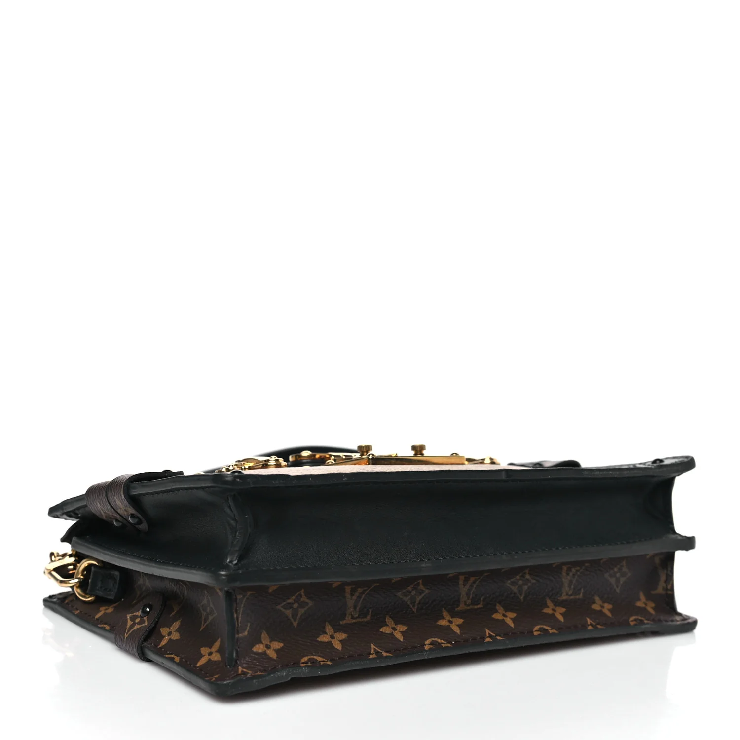 Reverse Monogram Trunk Clutch - Image 4