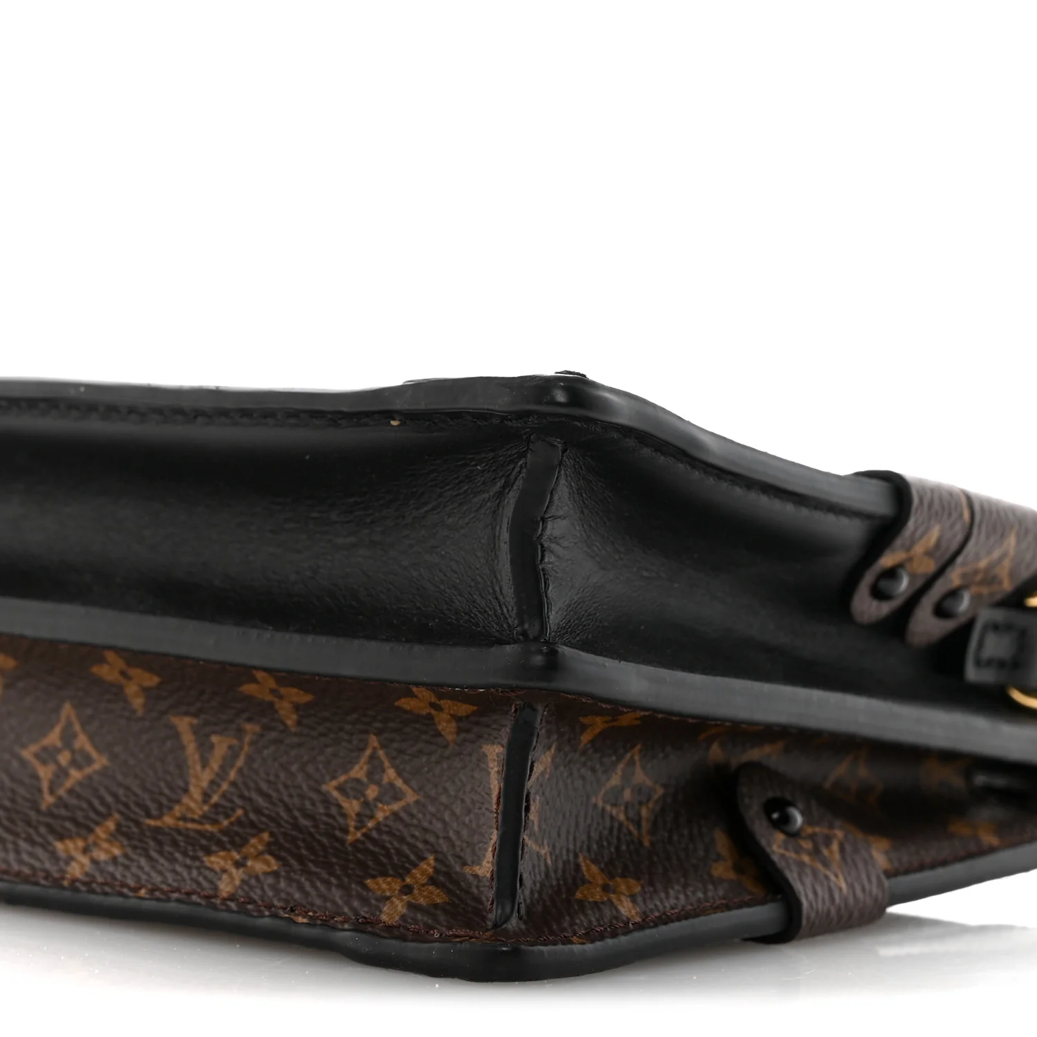 Reverse Monogram Trunk Clutch - Image 9