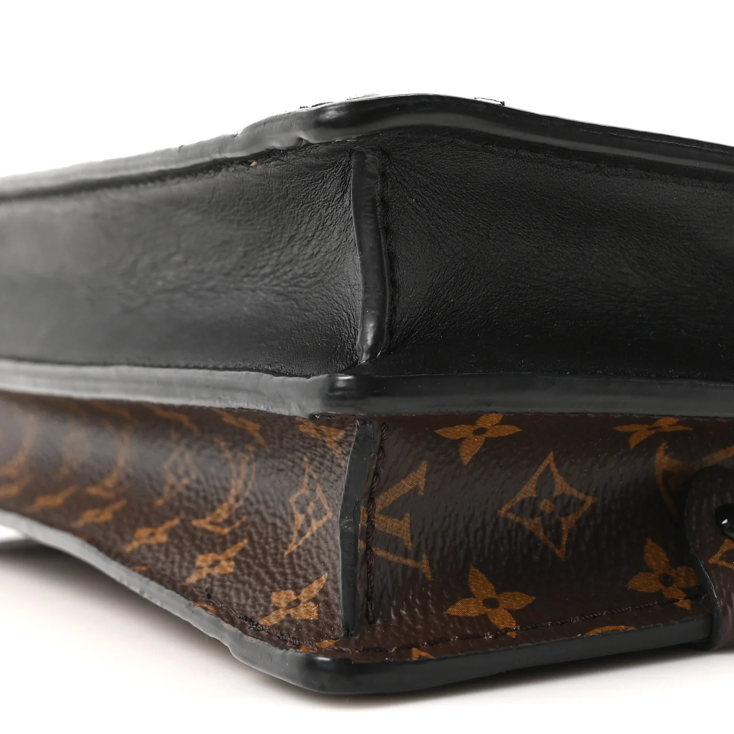 Reverse Monogram Trunk Clutch - Image 16