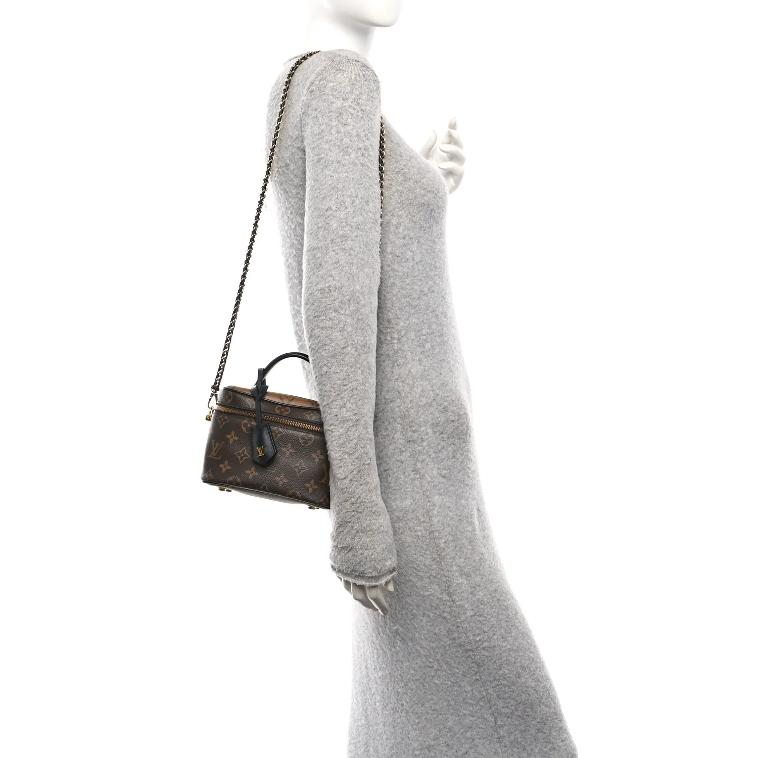 Reverse Monogram Vanity Chain Pouch - Image 2