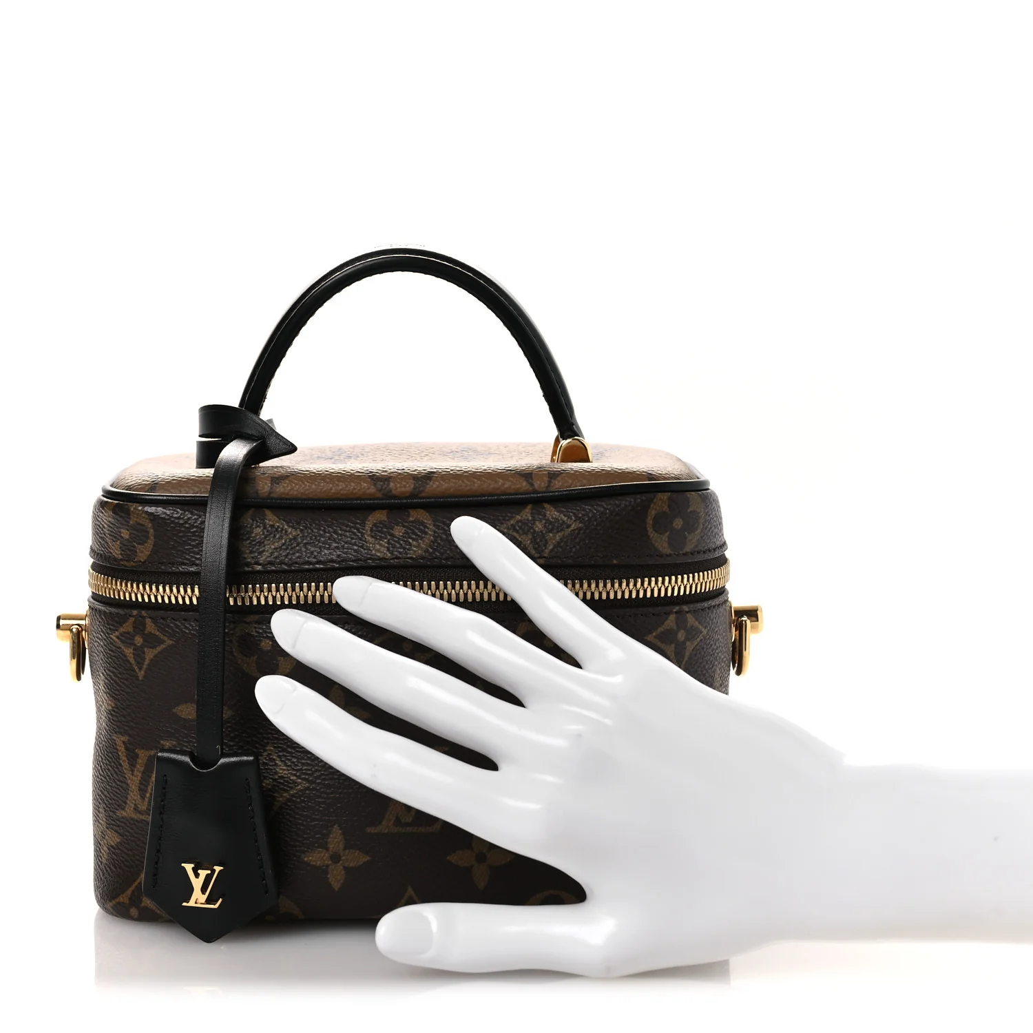 Reverse Monogram Vanity Chain Pouch - Image 3