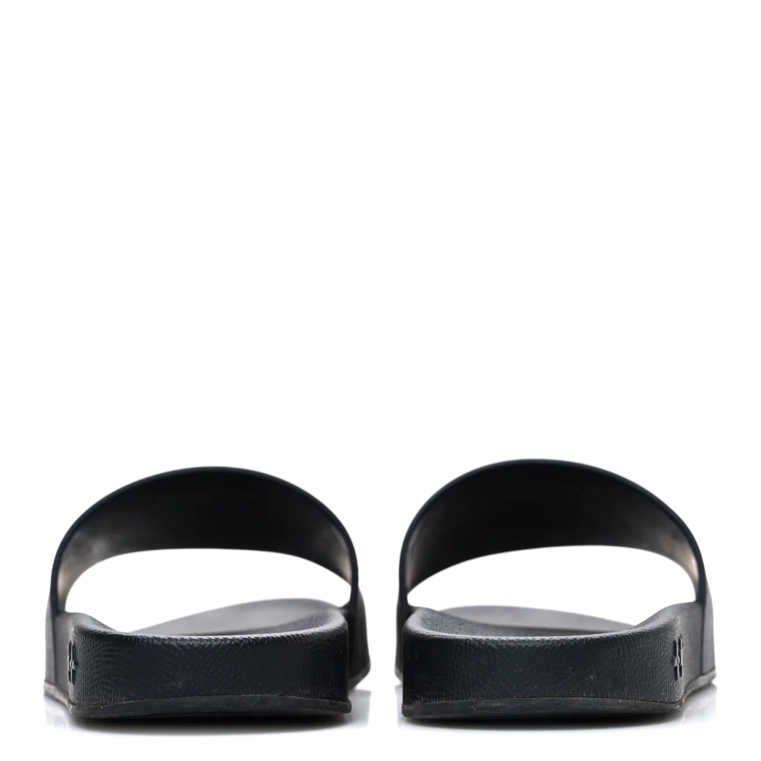 Rubber Monogram Eclipse Mens Waterfront Mules 9 Black - Image 6