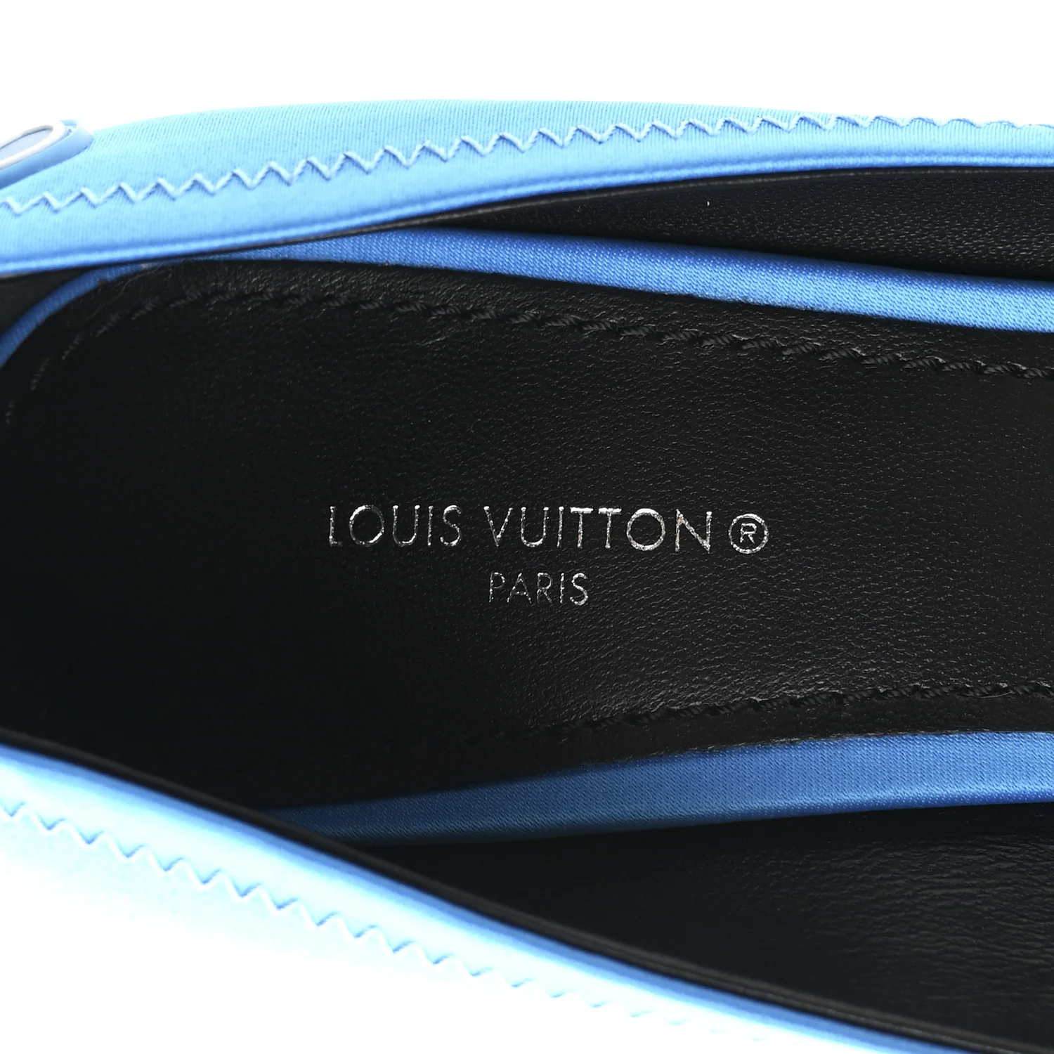 Satin Archlight Pumps 38.5 Blue - Image 7