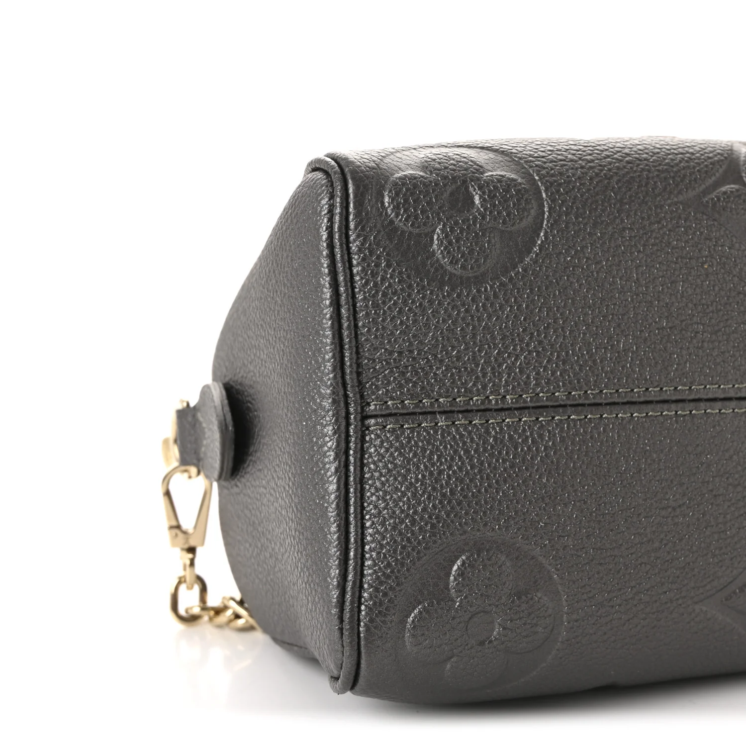 Shimmery Empreinte Monogram Giant Speedy Bandouliere 20 Gun Metal - Image 8