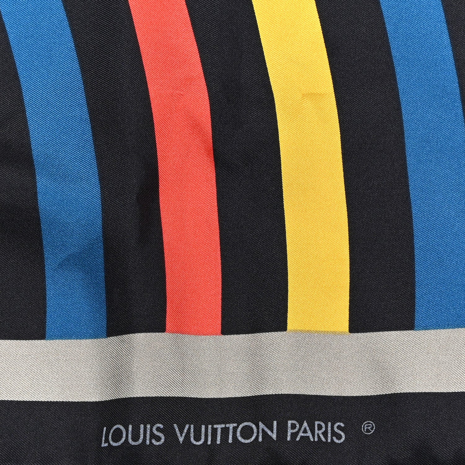Silk Stripes Scarf Multicolor - Image 4
