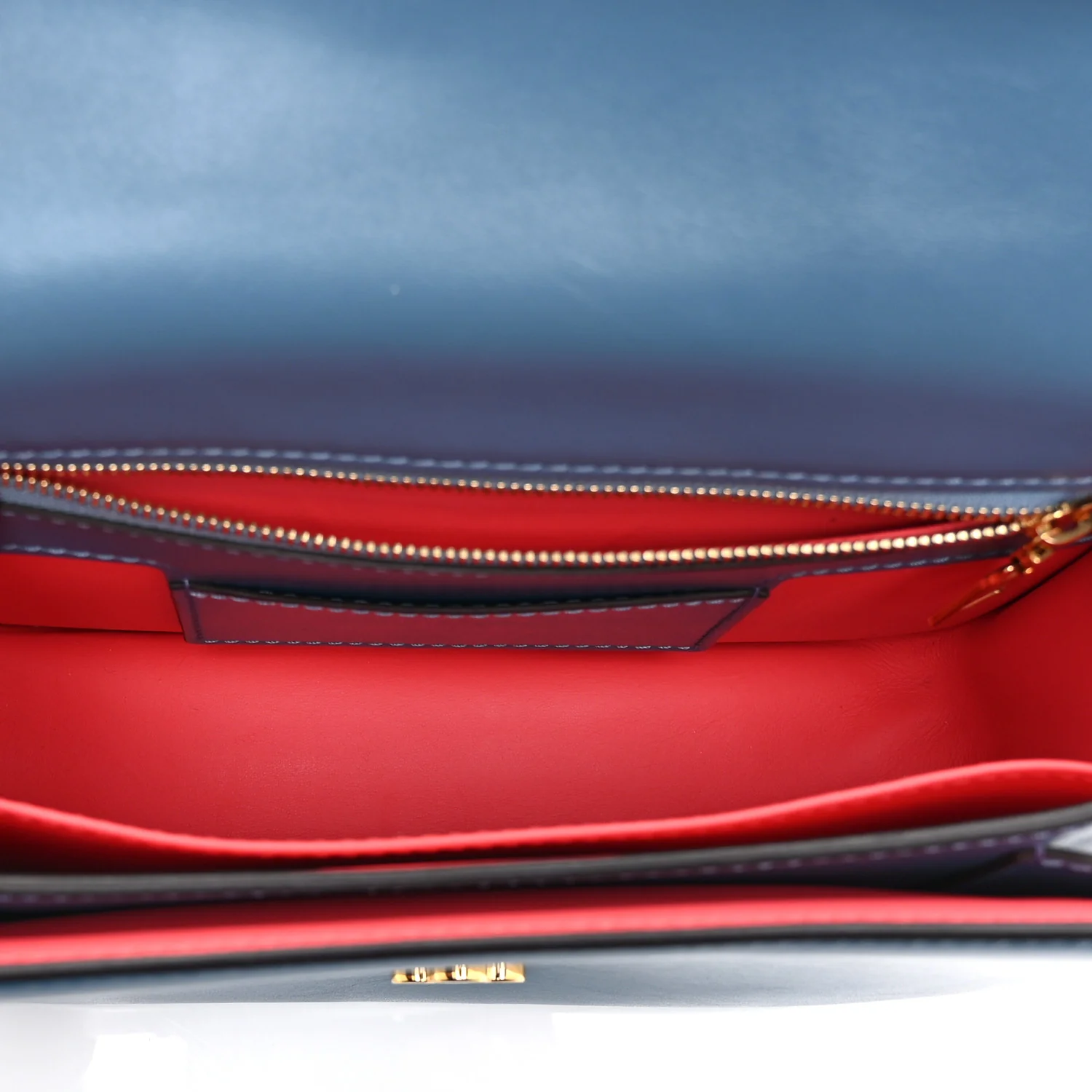 Smooth Calfskin LV Pont 9 Blue Orage - Image 5