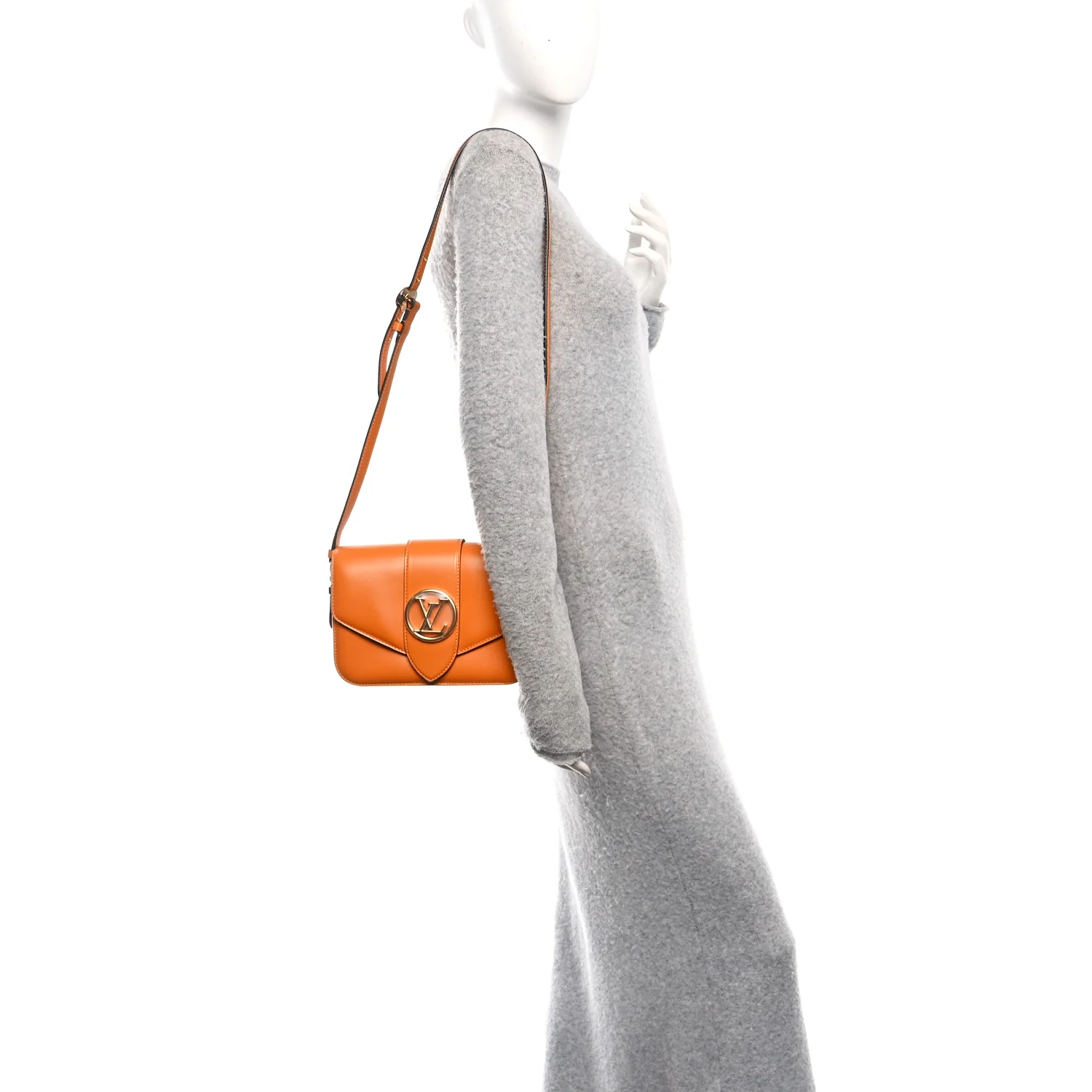 Smooth Calfskin LV Pont 9 Summer Gold - Image 2