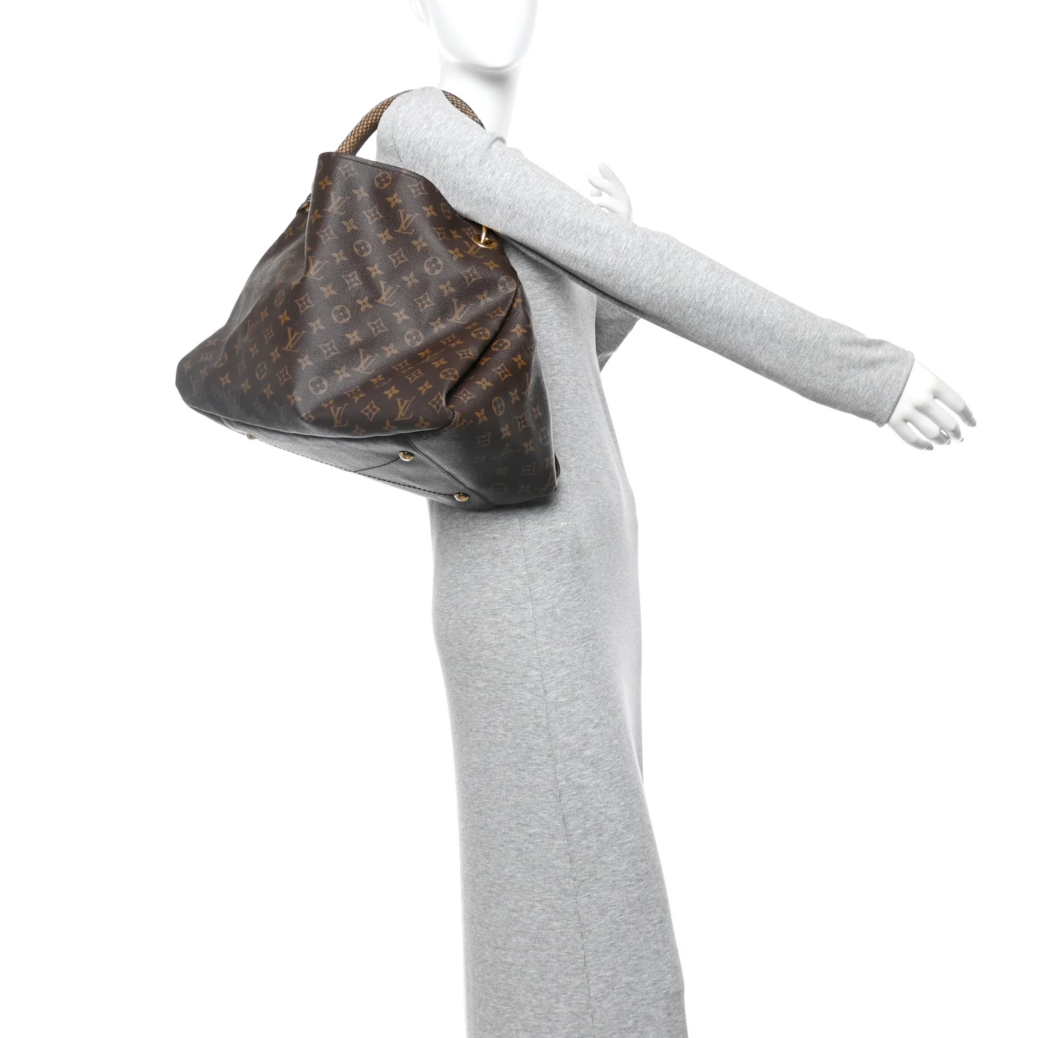 Snakeskin Monogram Artsy MM - Image 2