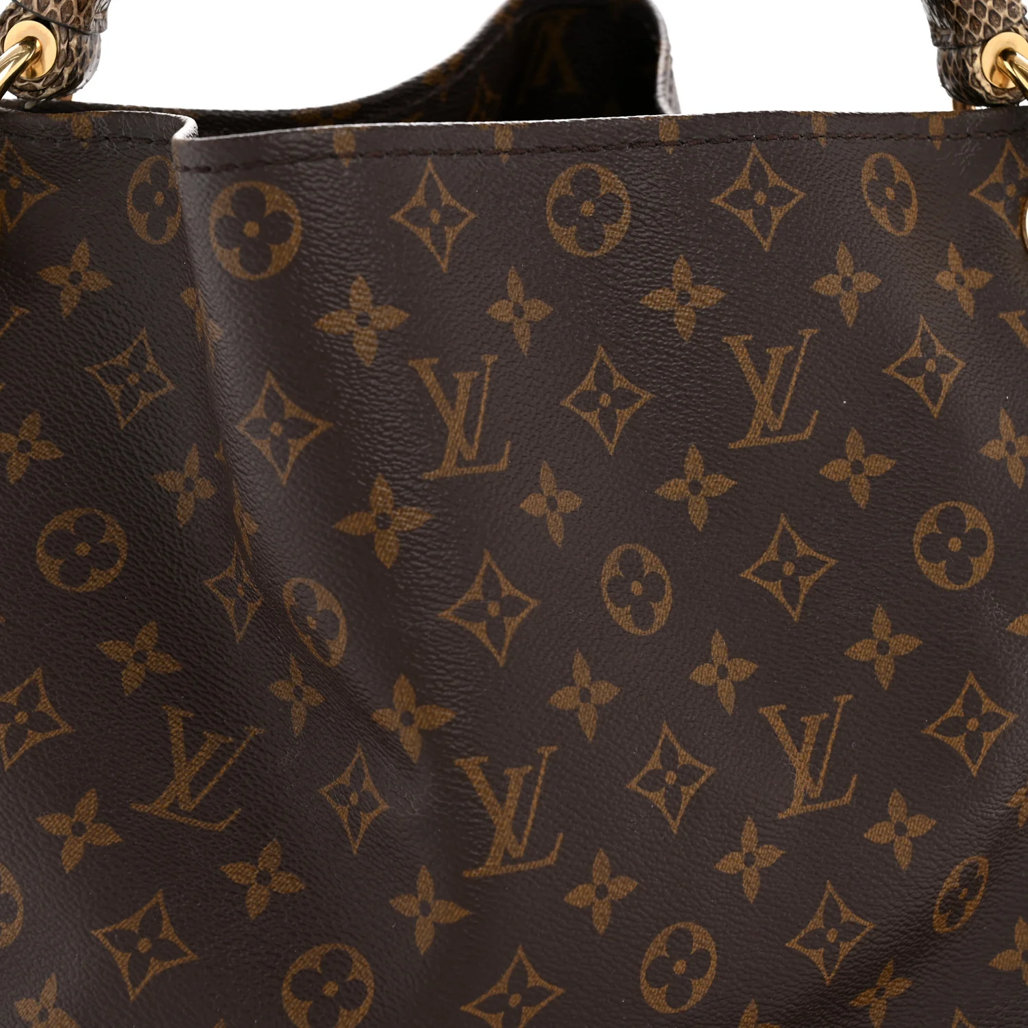 Snakeskin Monogram Artsy MM - Image 8