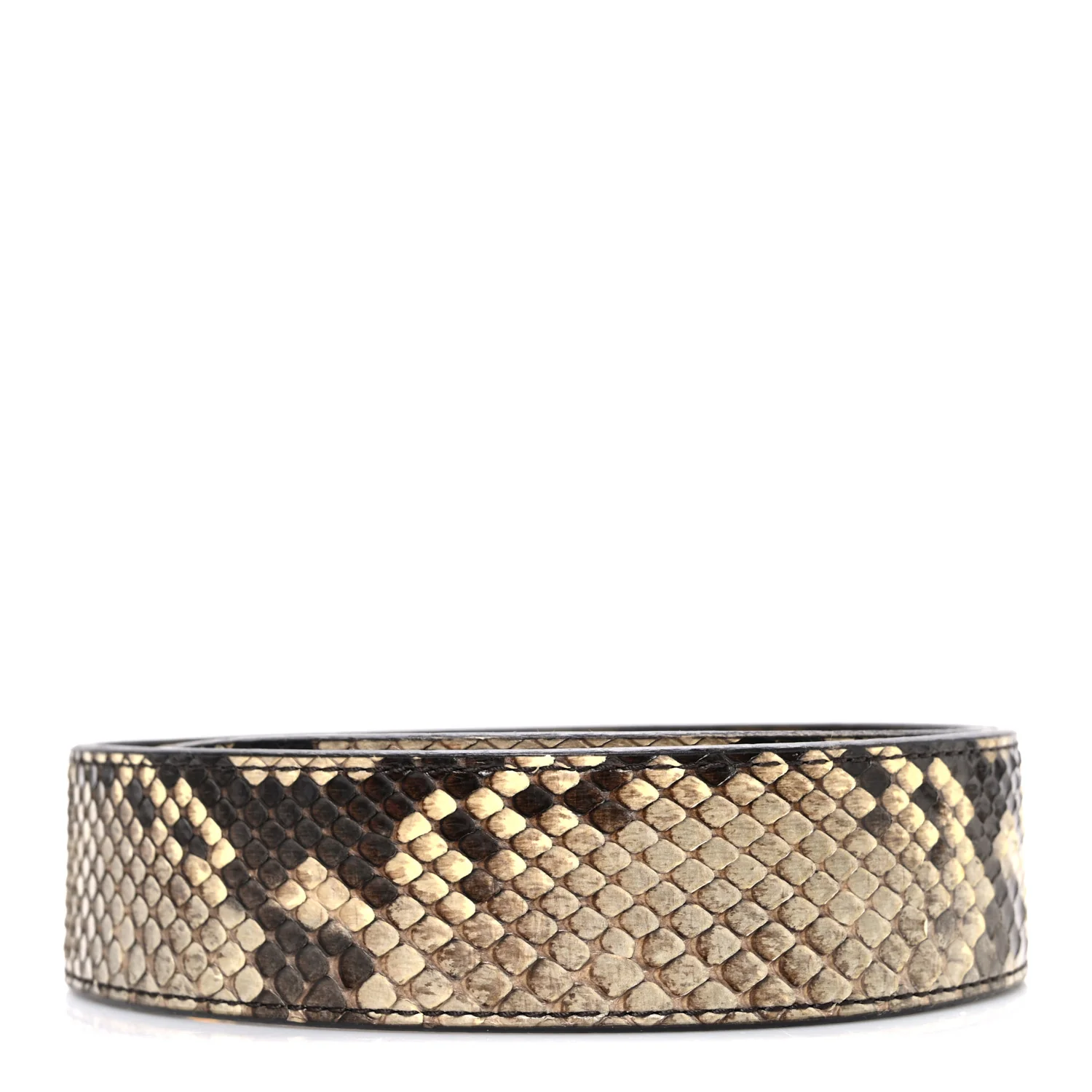 Snakeskin Monogram Bandouliere Shoulder Strap - Image 2