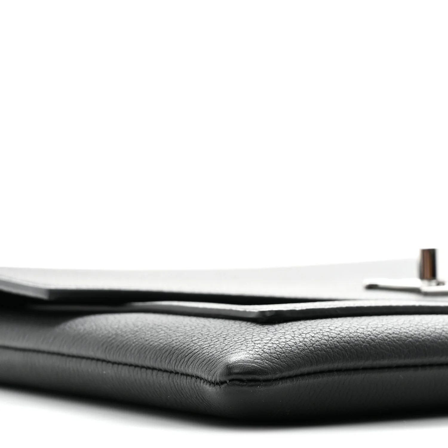 Soft Calfskin My Lockme Chain Pochette Black - Image 15