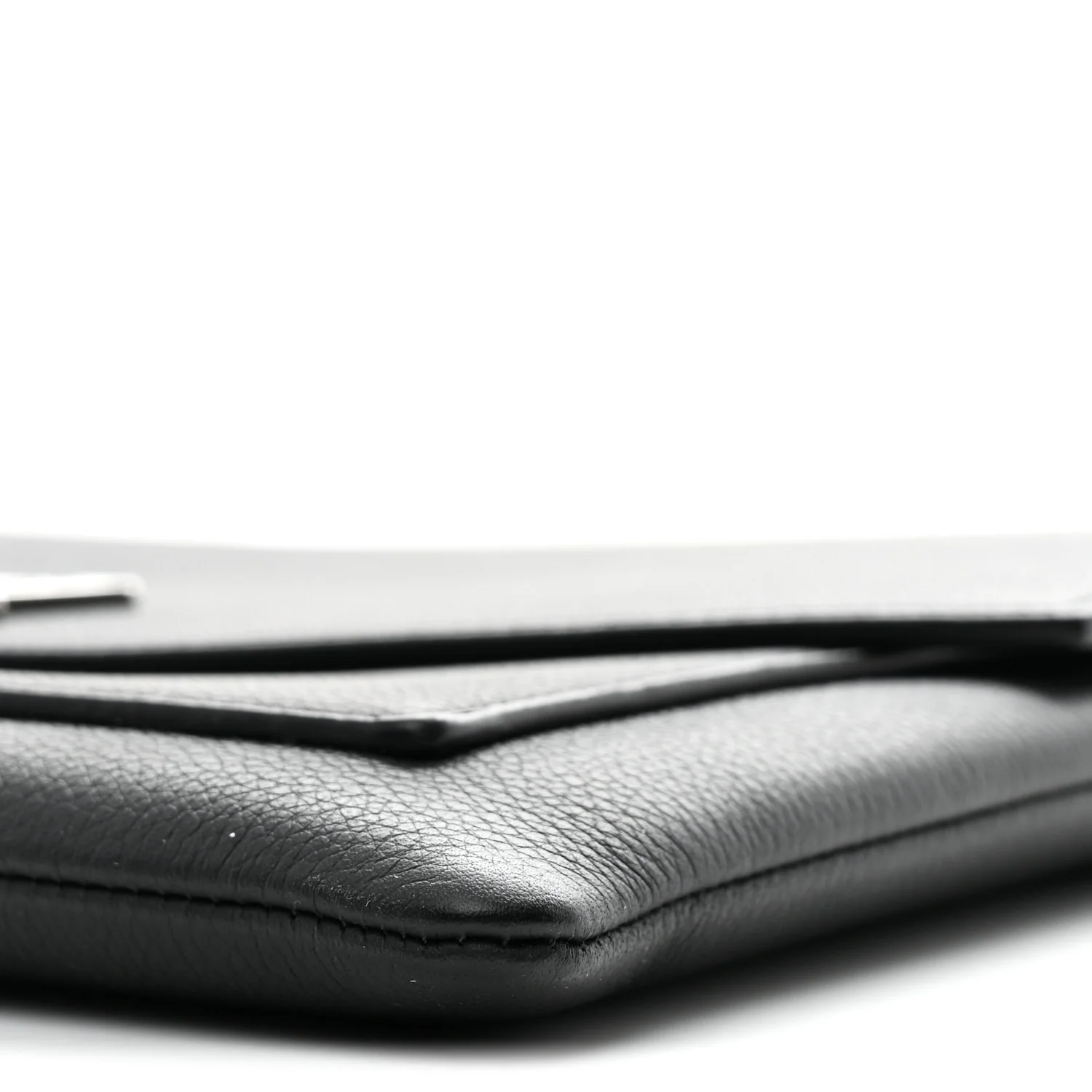 Soft Calfskin My Lockme Chain Pochette Black - Image 17