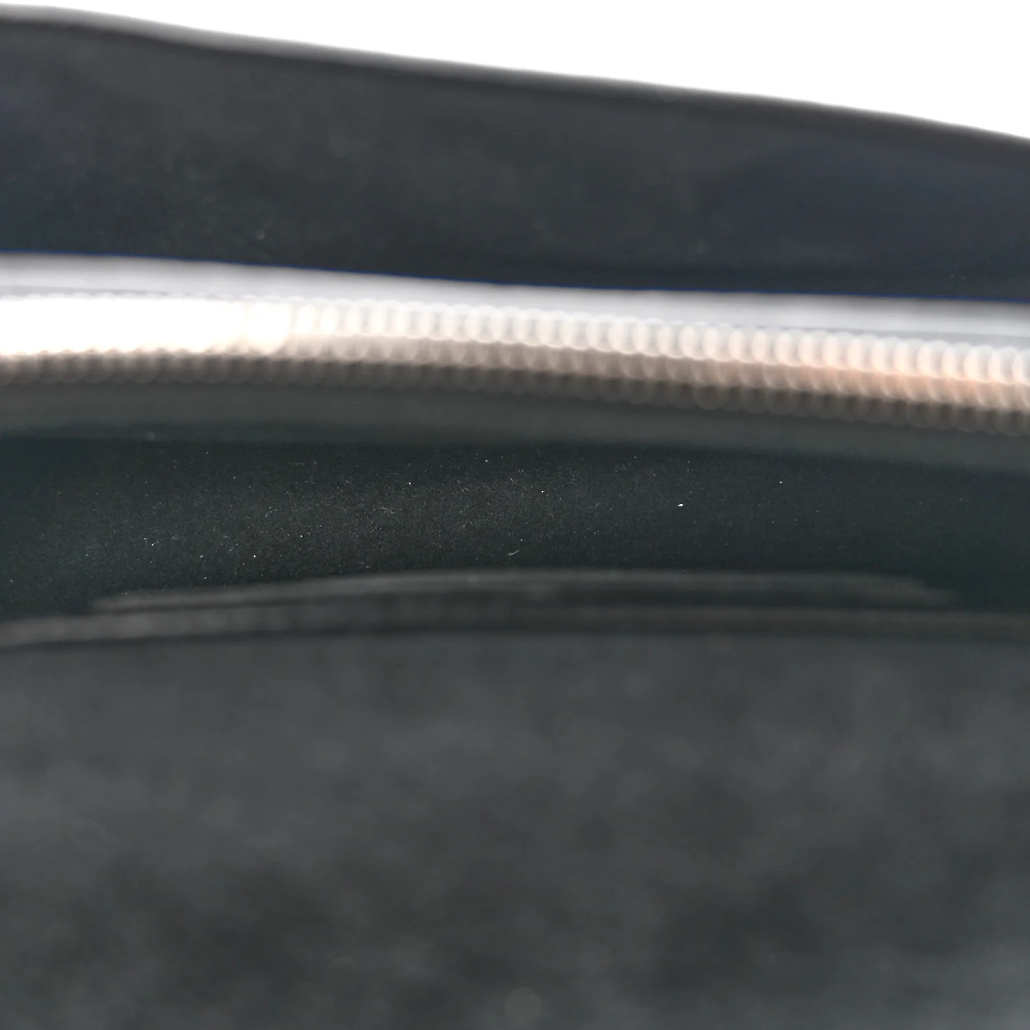 Soft Calfskin Snakeskin My Lockme Chain Bag Pochette Black - Image 5