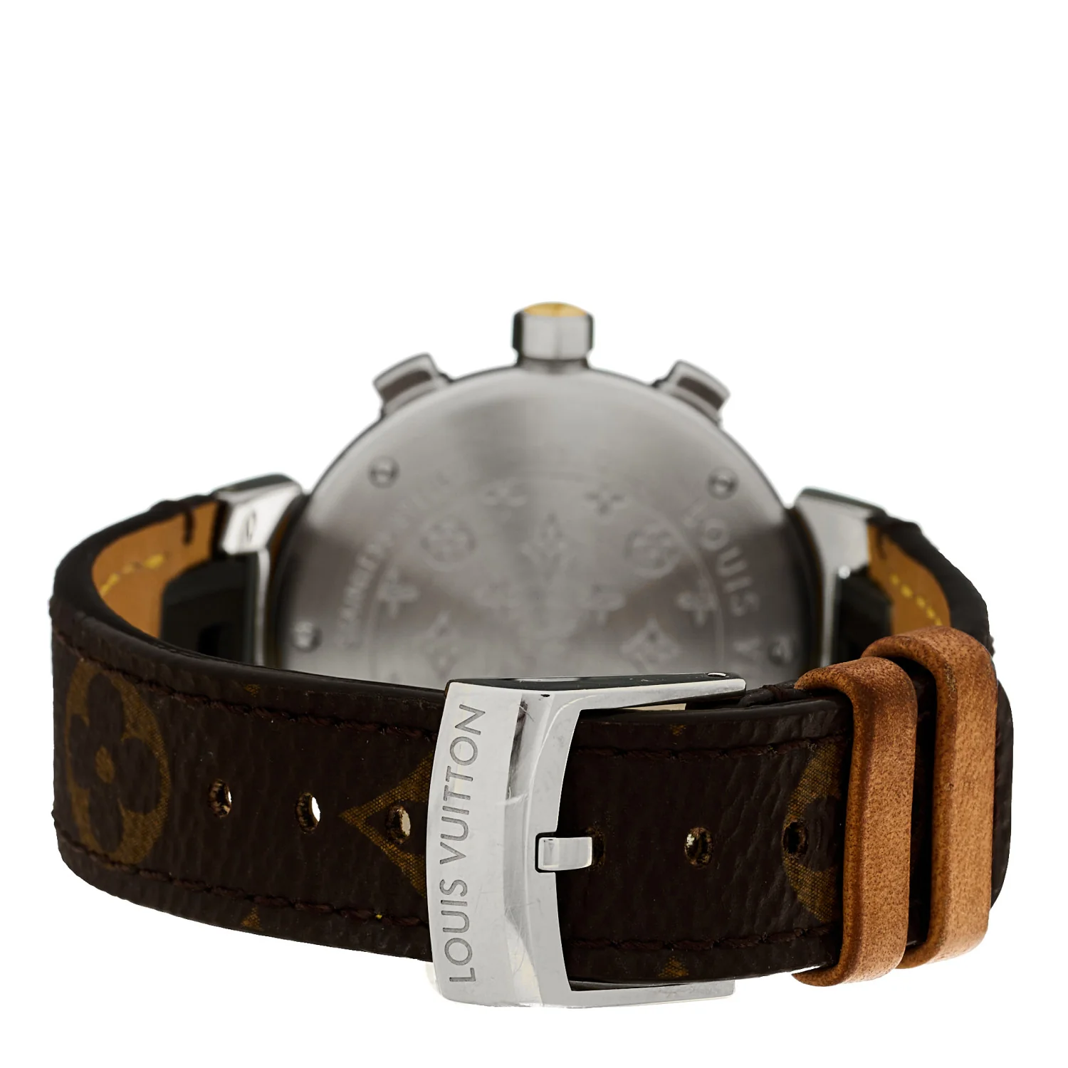 Stainless Steel Monogram 34mm Tambour Lovely Cup Quartz Watch - Image 3