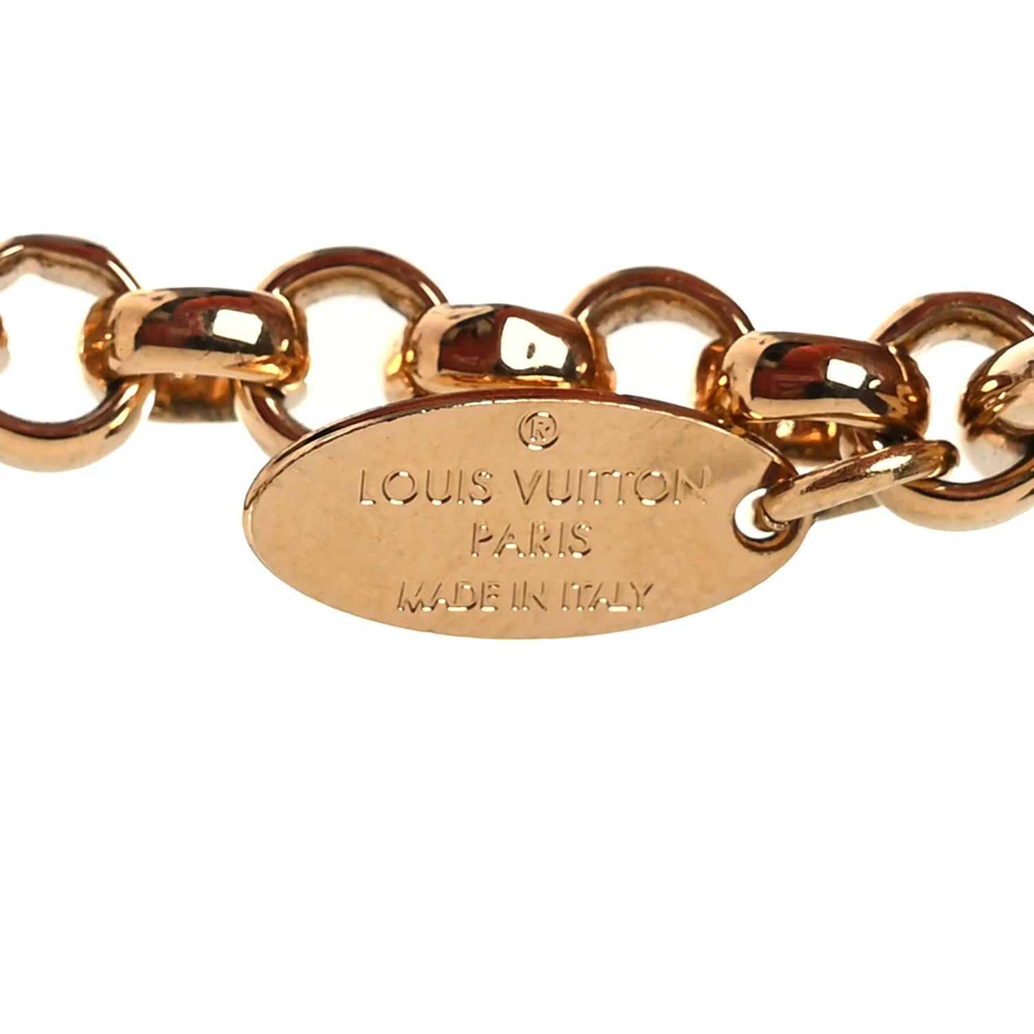 Strass Vivienne Porte Cles Charm Key Holder Gold - Image 3
