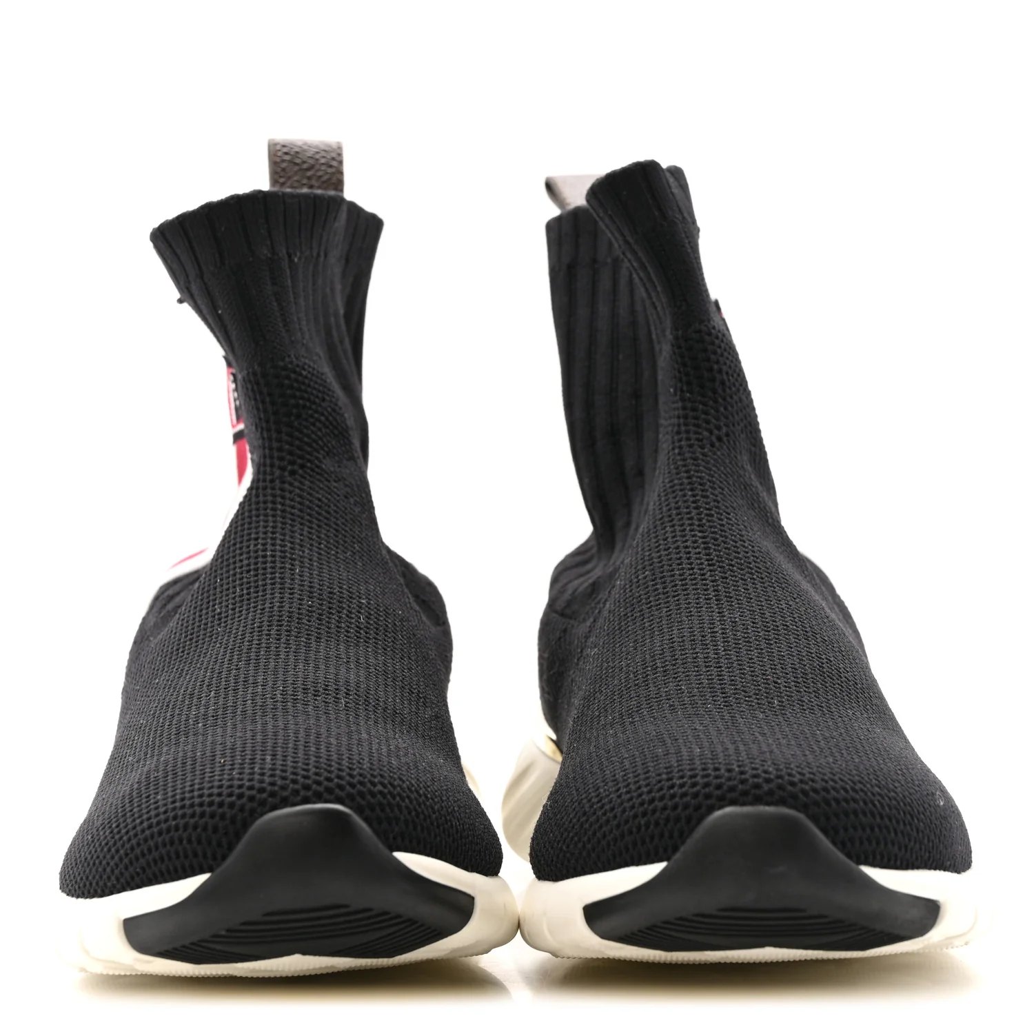 Stretch Fabric Aftergame Sneaker Boots 38 Black - Image 3