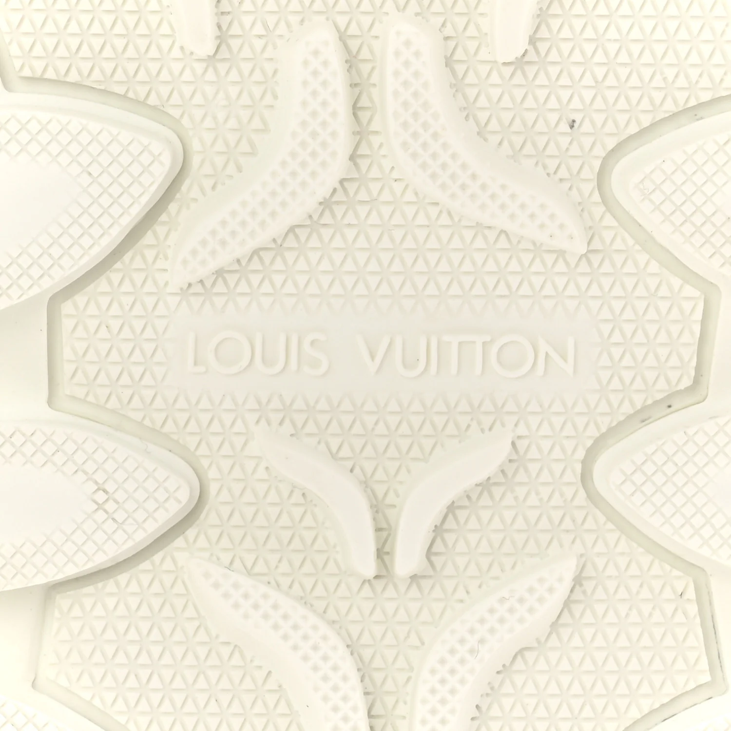 Suede Calfskin LV Rush Sneakers 37.5 White - Image 7