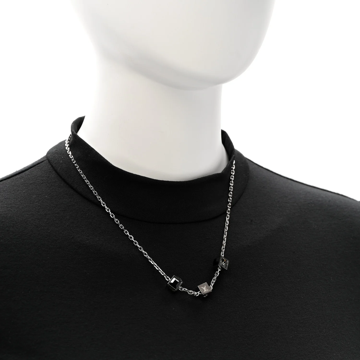 Swarovski Gamble Short Necklace Silver - Image 2