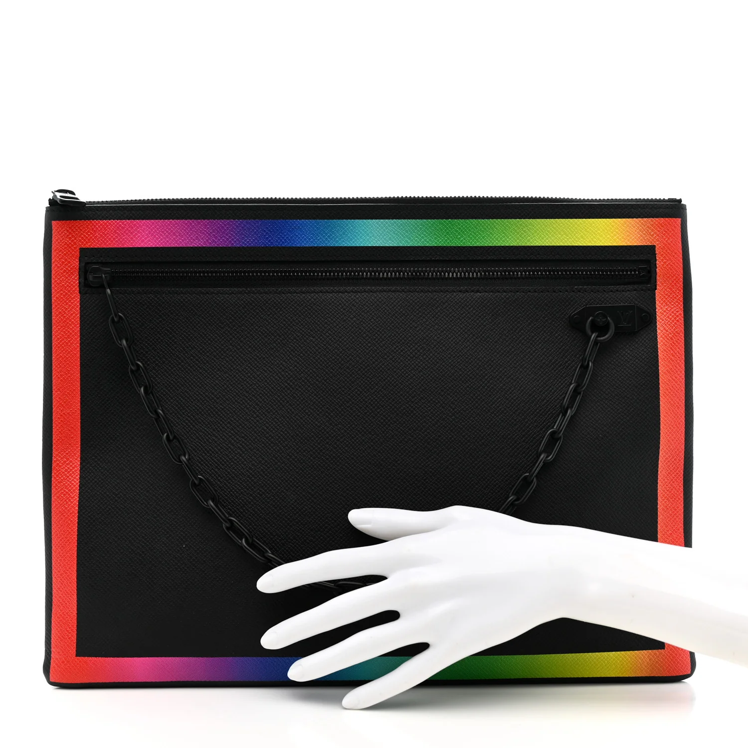 Taiga Rainbow Pochette A4 Black - Image 2