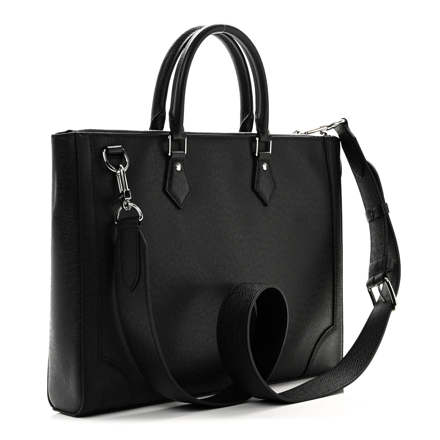 Taiga Slim Briefcase Black - Image 3