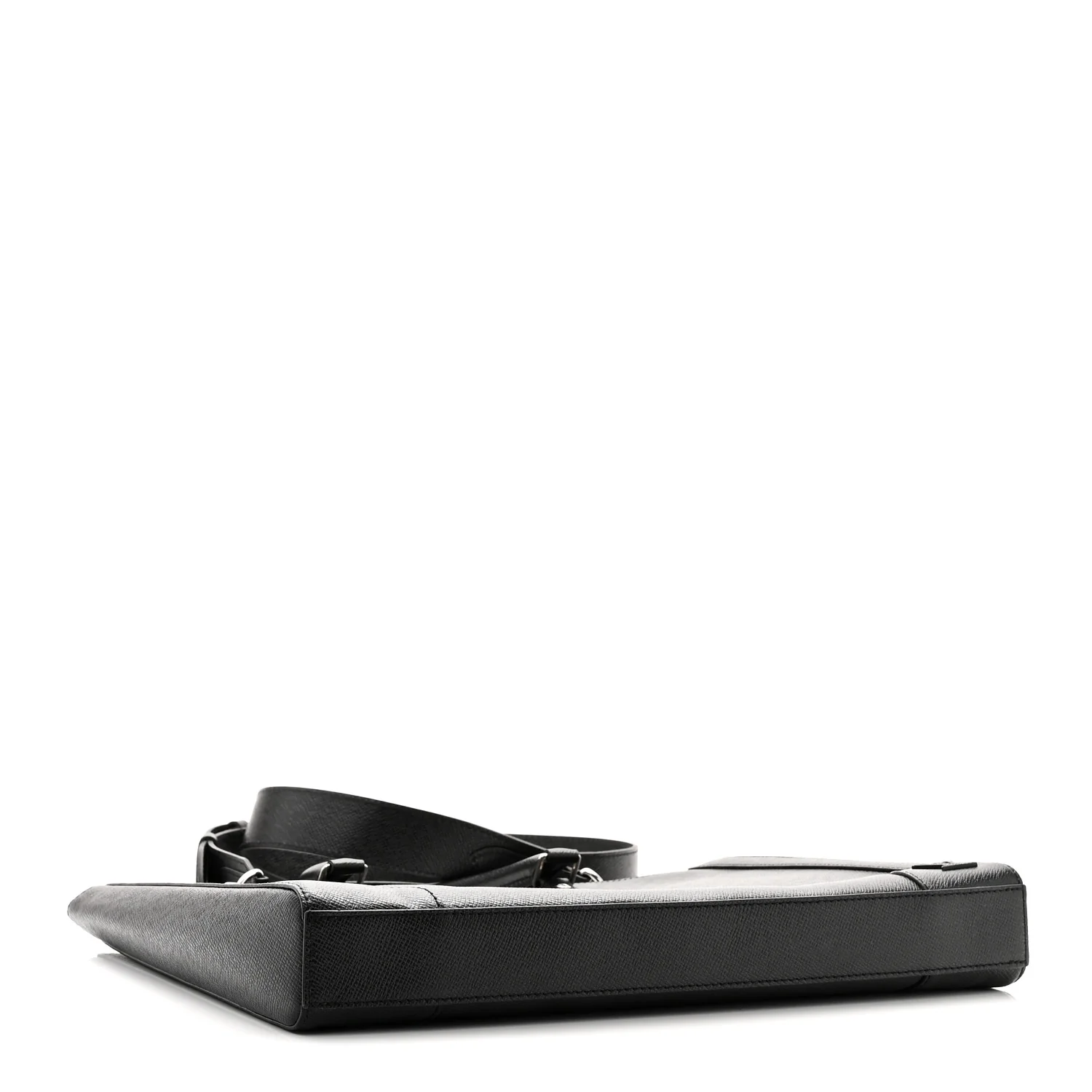 Taiga Slim Briefcase Black - Image 4