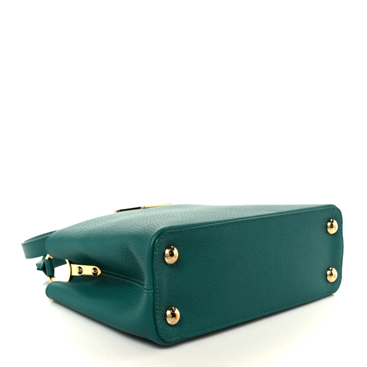 Taurillon Abalone Capucines BB Emerald - Image 4