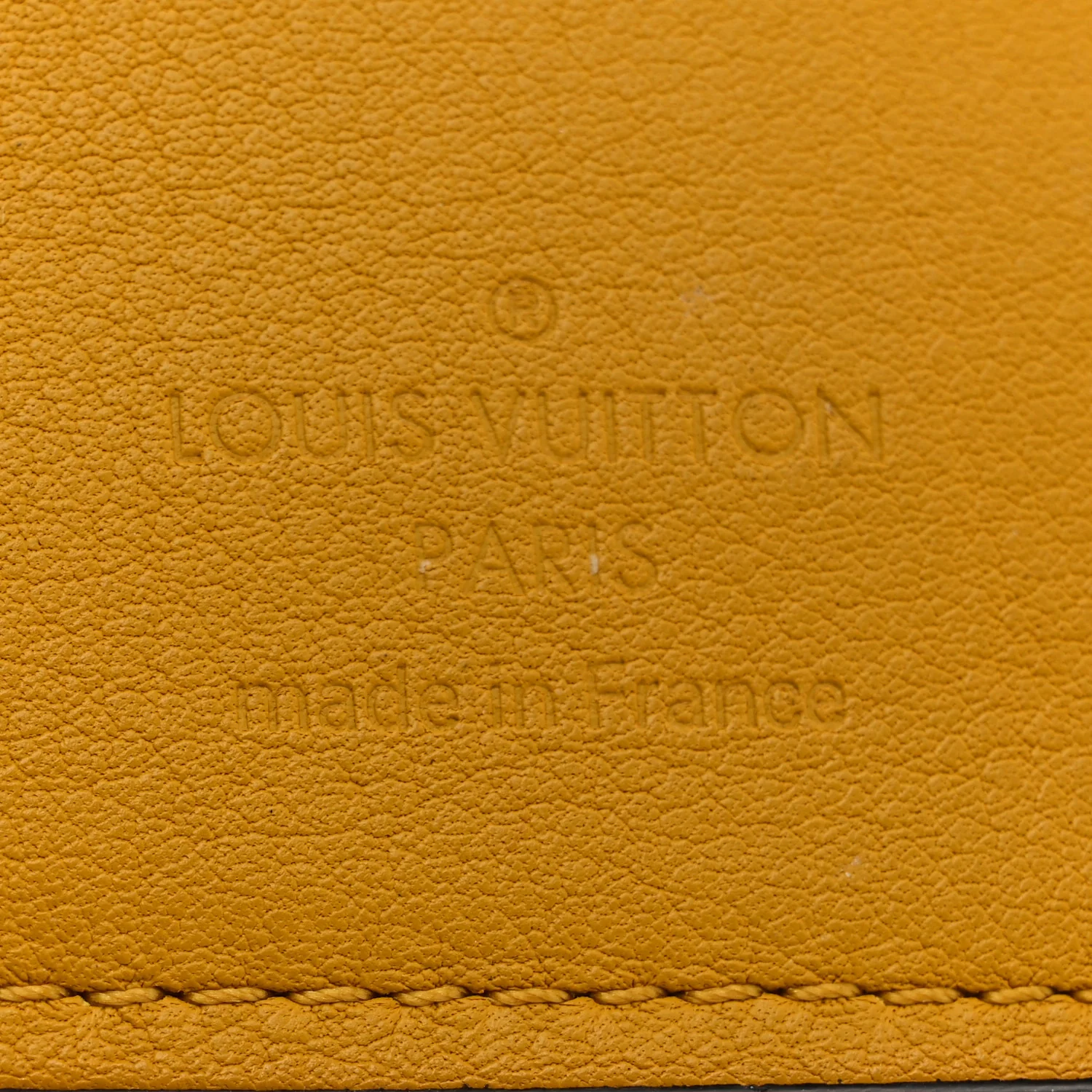 Taurillon Brazza Wallet Ocre - Image 6