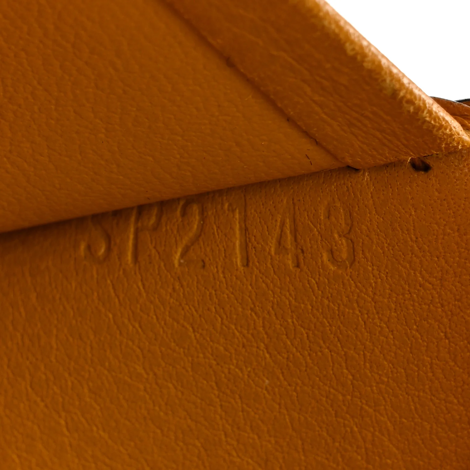 Taurillon Brazza Wallet Ocre - Image 7