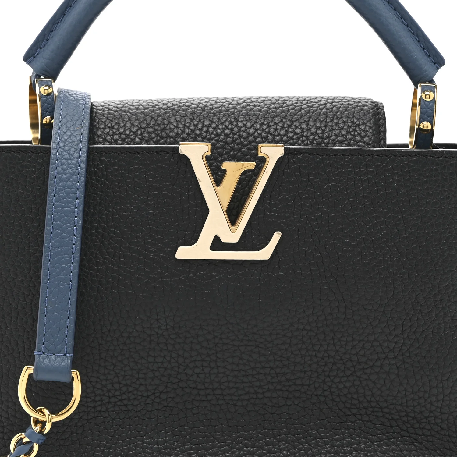 Taurillon Capucines BB Black General Blue - Image 7