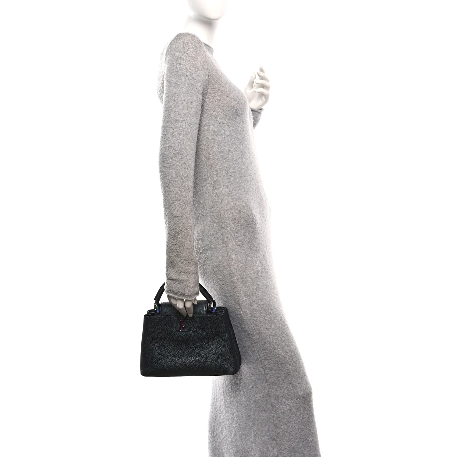 Taurillon Capucines BB Scarabeo Iridescent Black - Image 3
