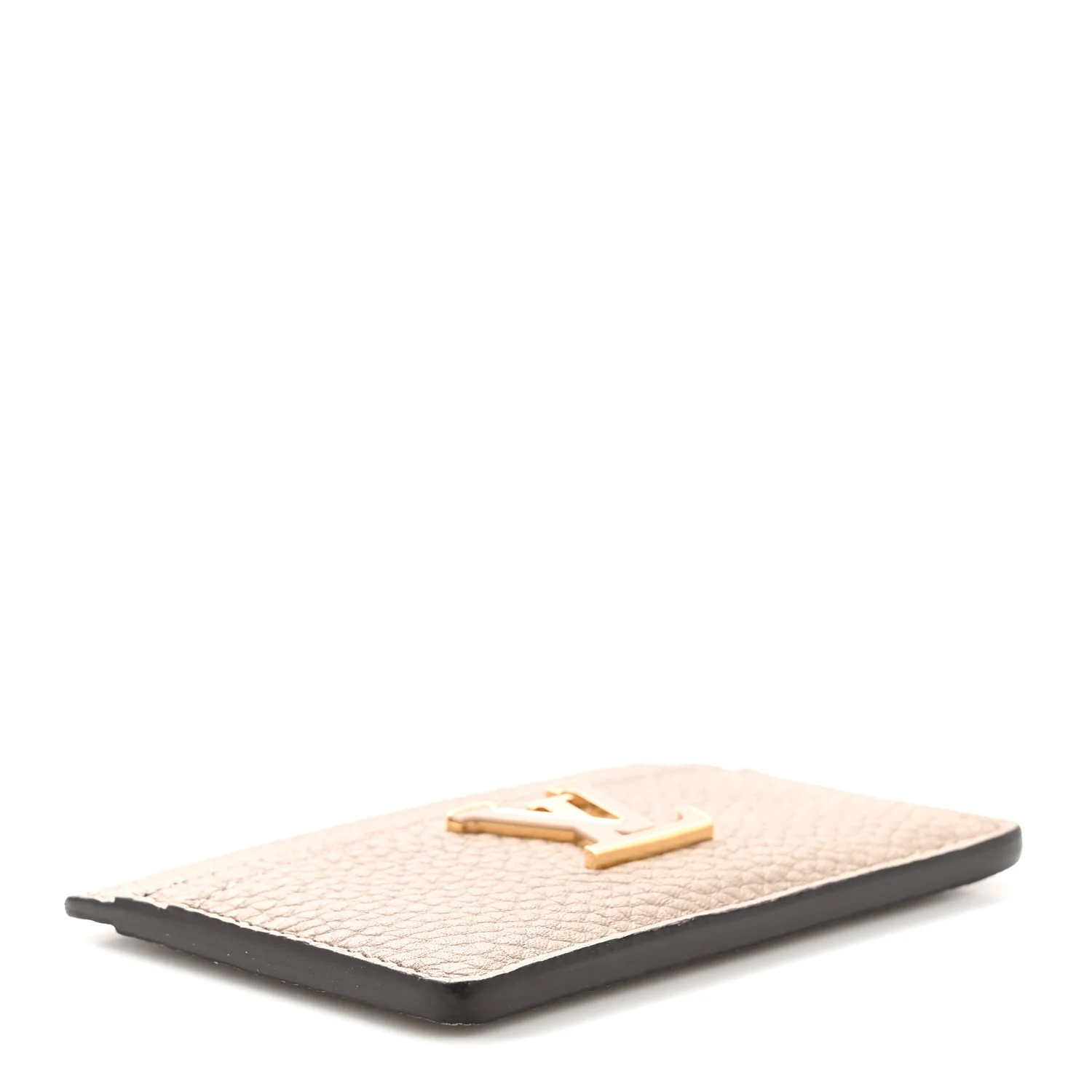 Taurillon Capucines Card Holder Galet - Image 7