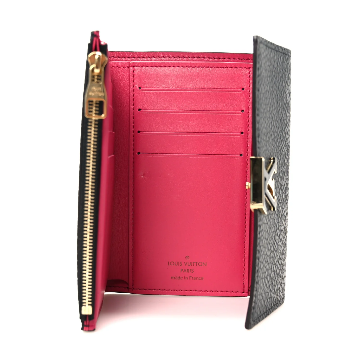 Taurillon Capucines Compact Wallet Black - Image 5