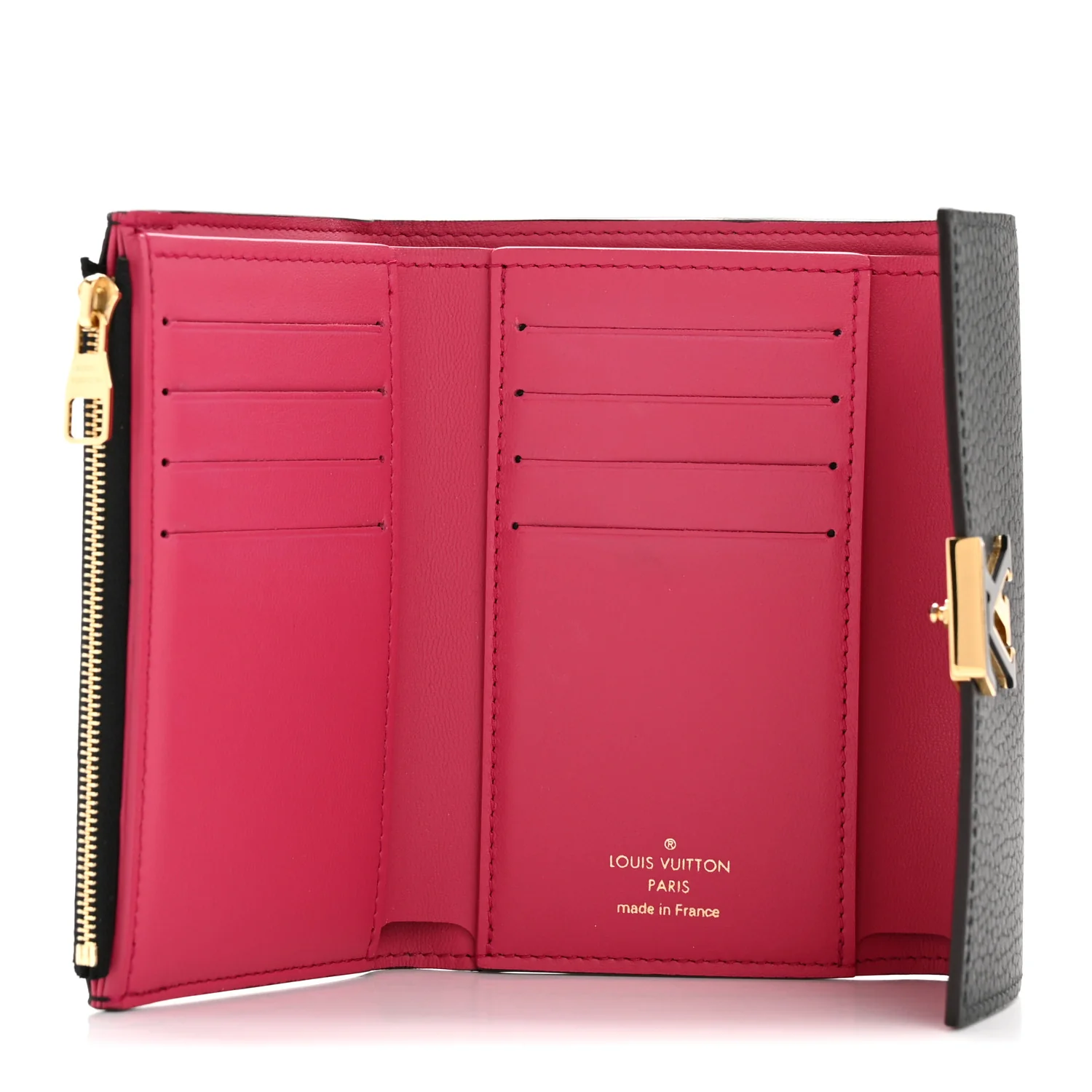 Taurillon Capucines Compact Wallet Black - Image 8