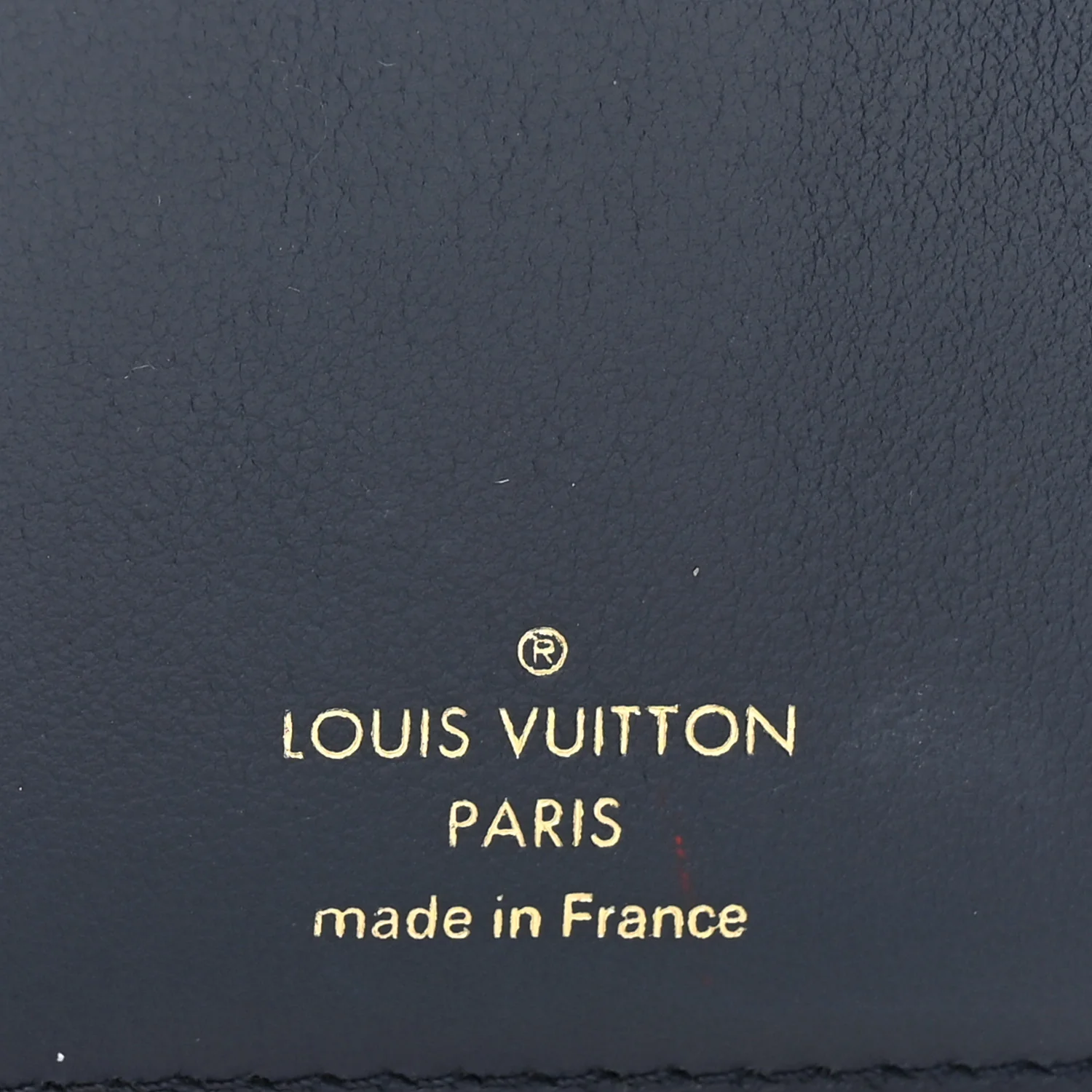 Taurillon Capucines Compact Wallet Marine Rouge - Image 13